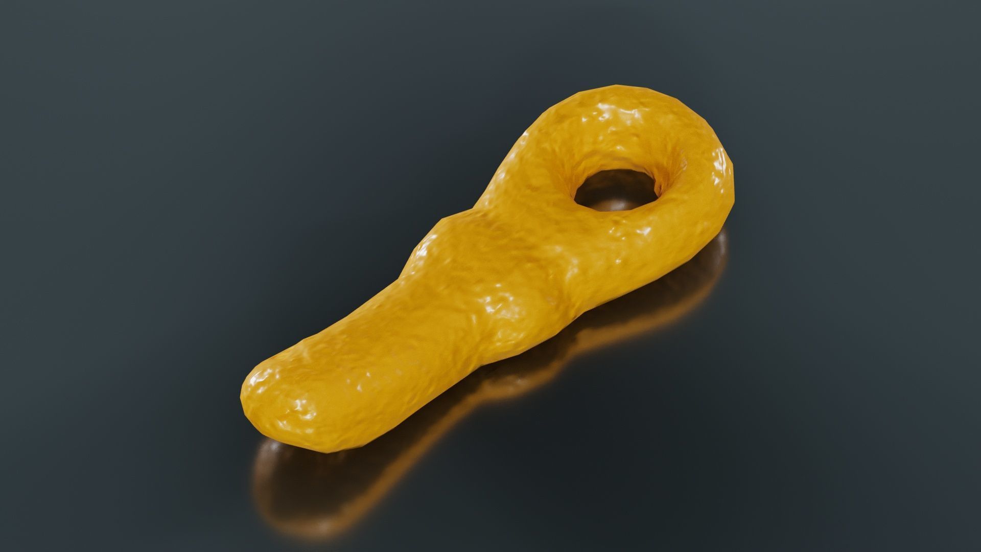 Cola Ring Low-poly 3D model_12