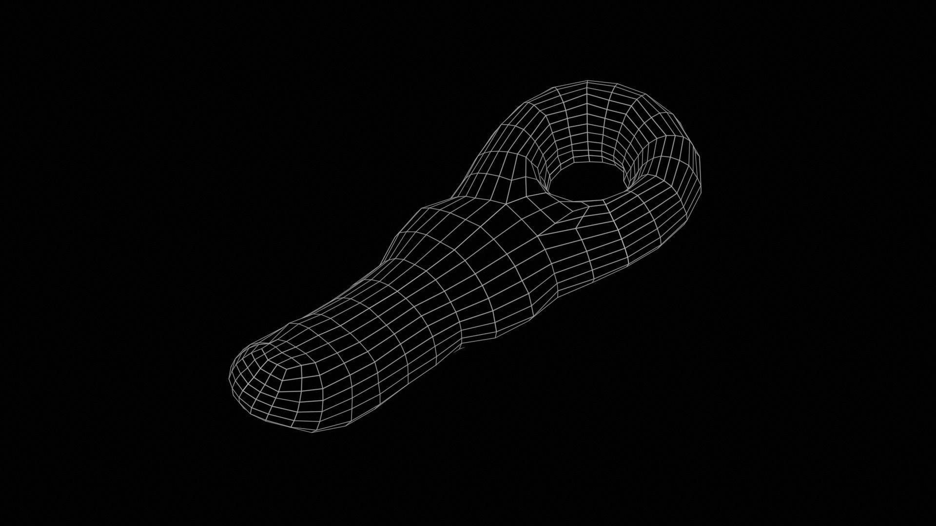 Cola Ring Low-poly 3D model_11