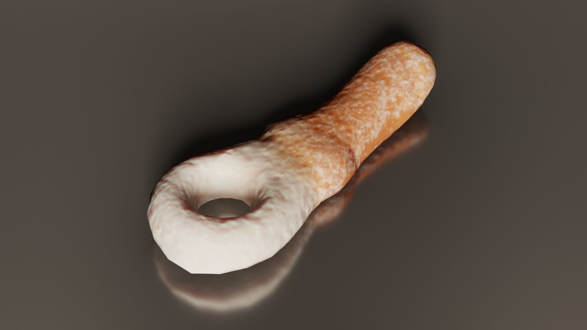 Cola Ring Low-poly 3D model_4