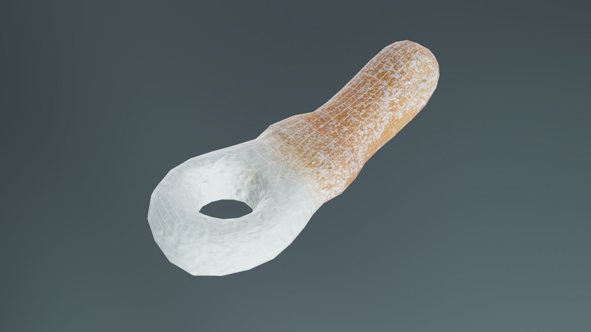 Cola Ring Low-poly 3D model_10