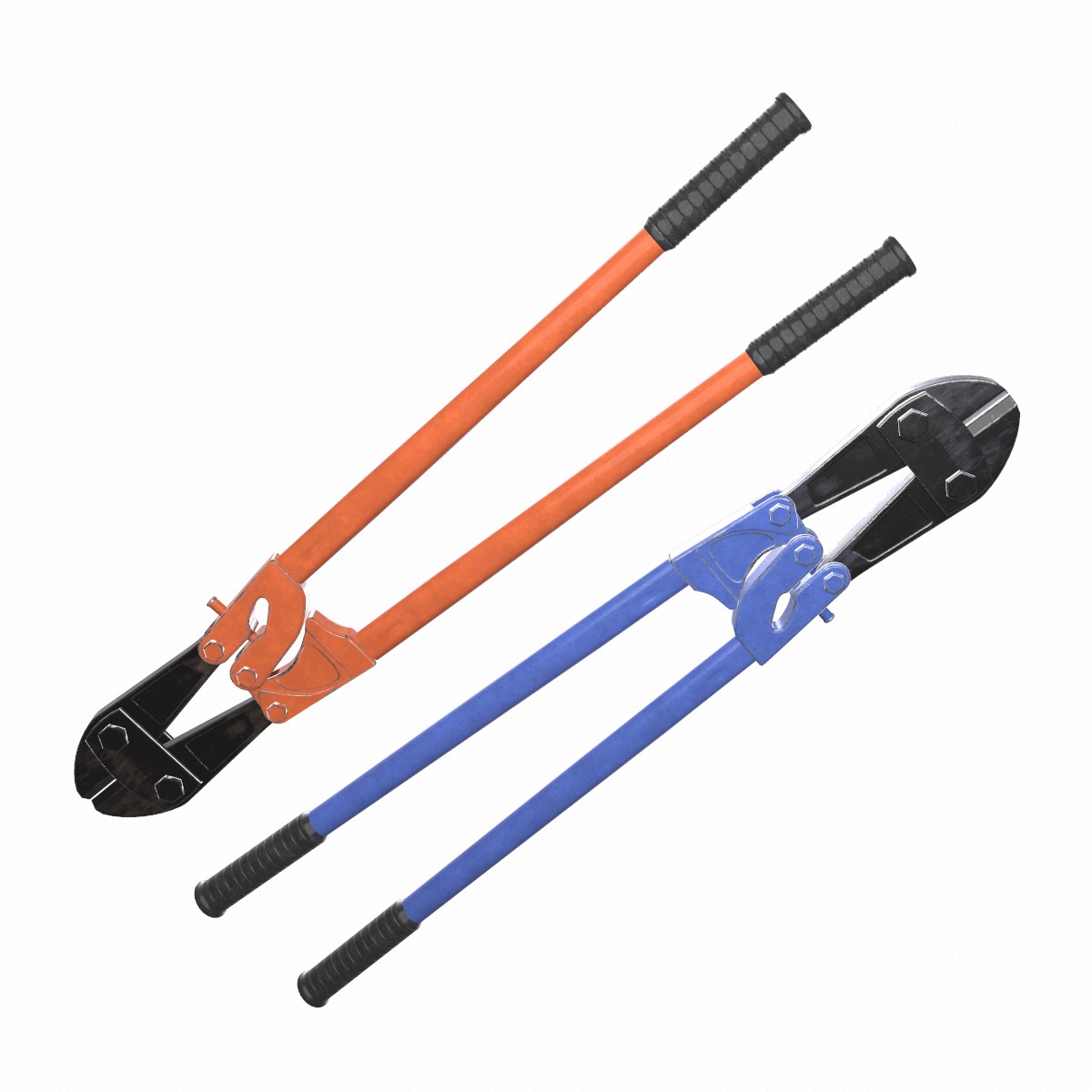 Bolt Cutter Low Poly Low-poly 3D model_3