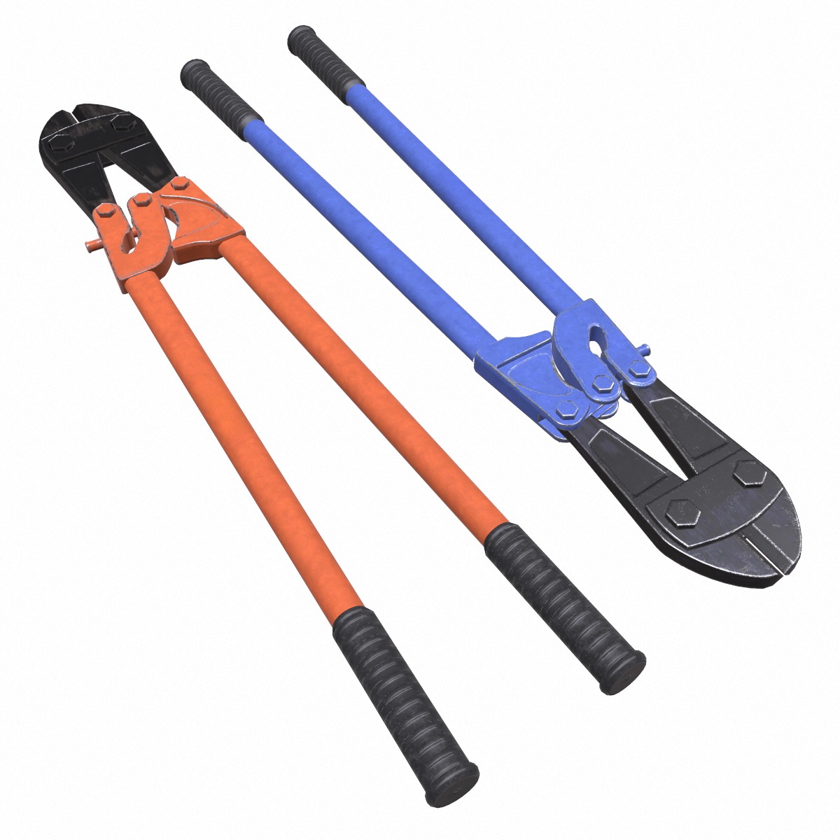 Bolt Cutter Low Poly Low-poly 3D model_2