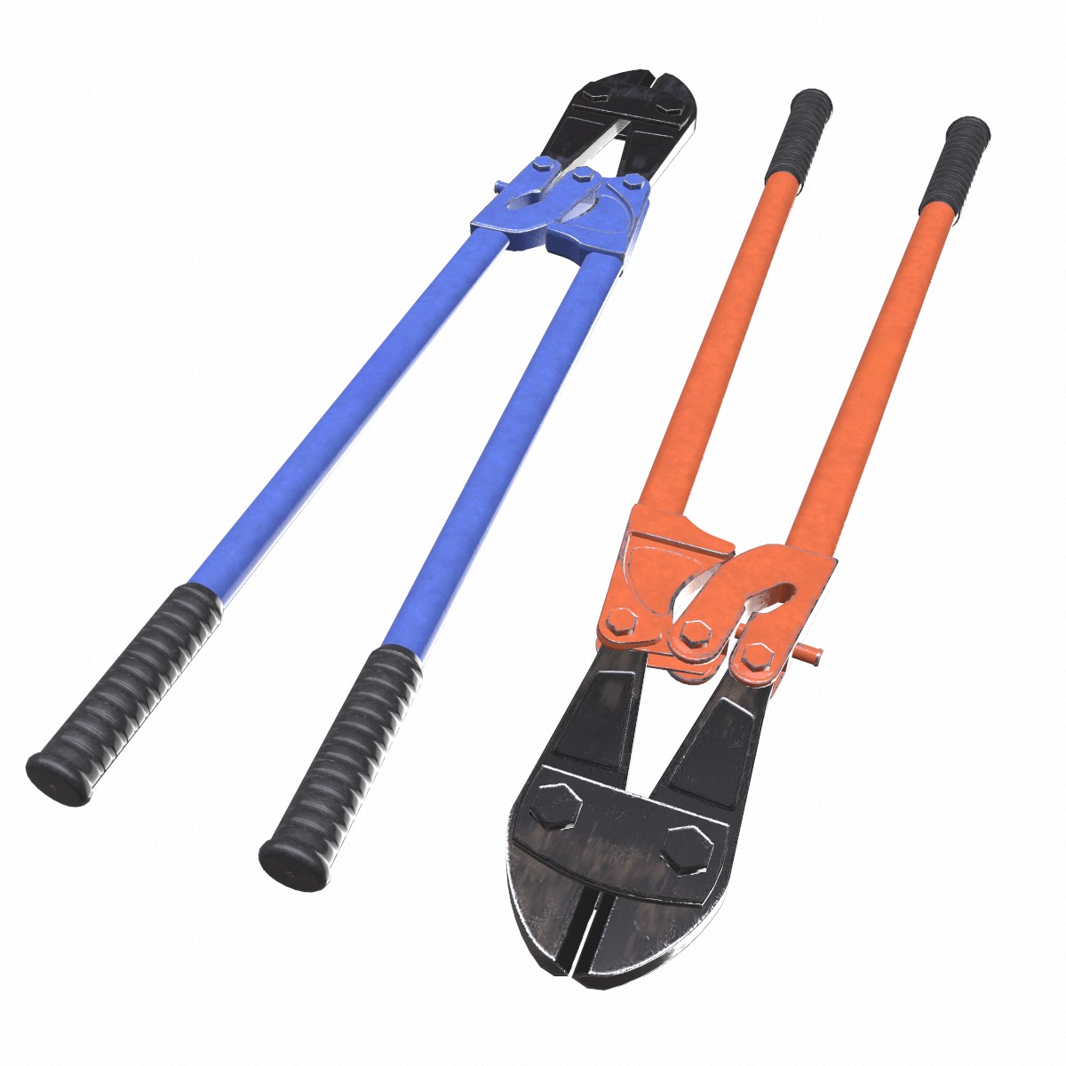 Bolt Cutter Low Poly Low-poly 3D model_15