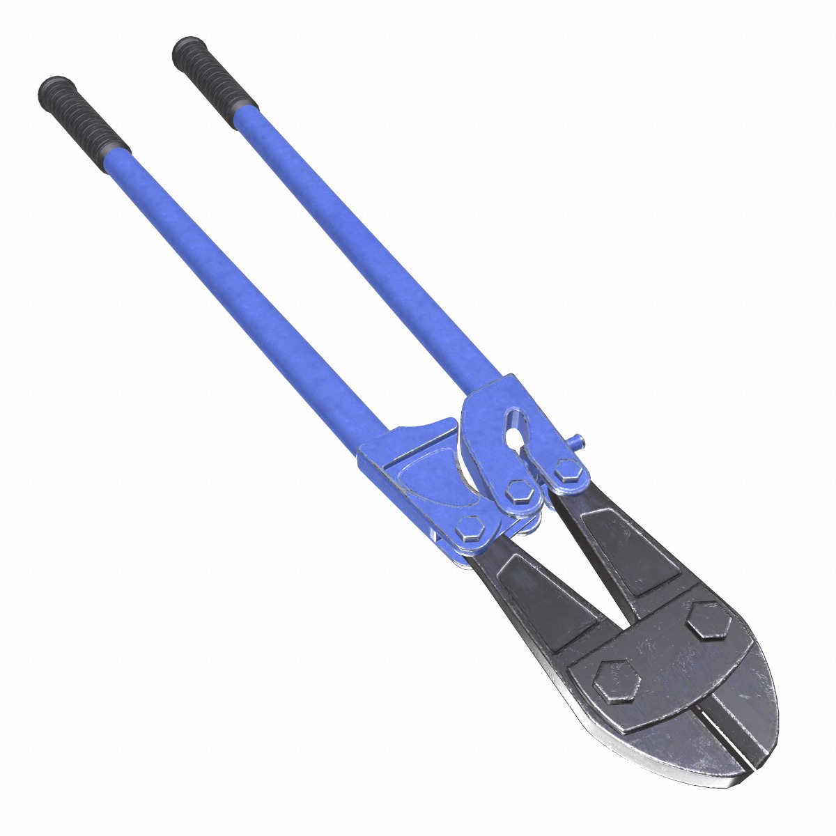 Bolt Cutter Low Poly Low-poly 3D model_6