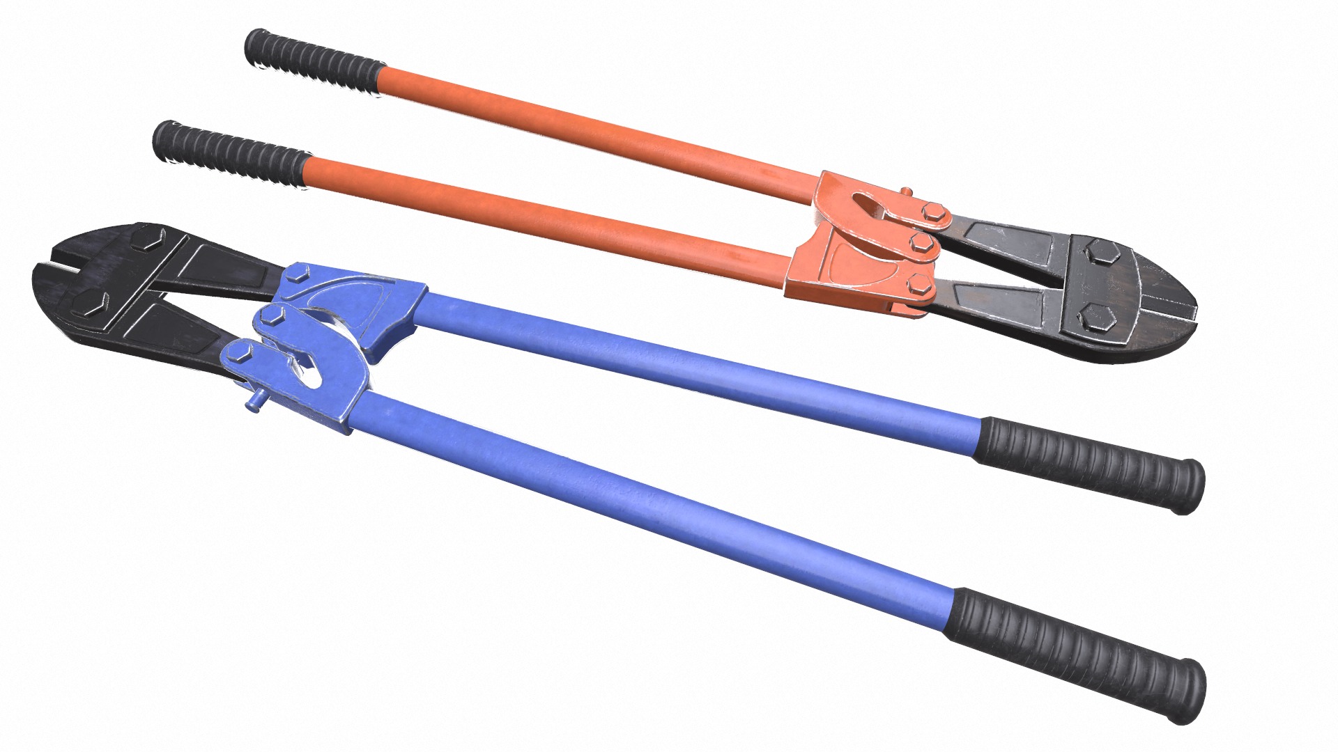 Bolt Cutter Low Poly Low-poly 3D model_18