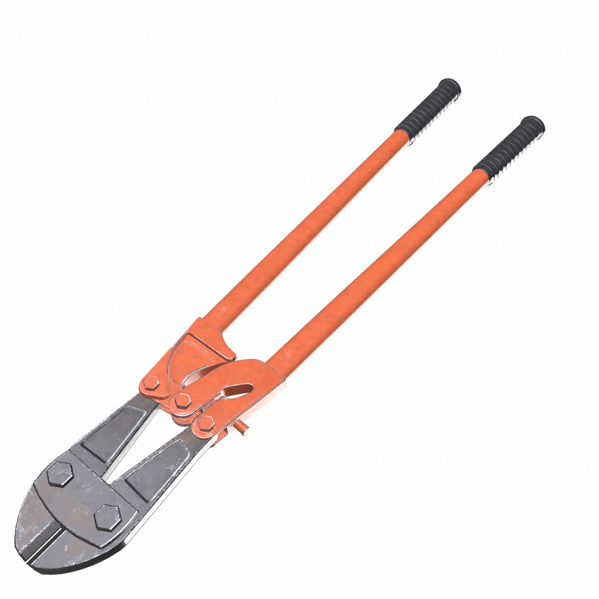 Bolt Cutter Low Poly Low-poly 3D model_12