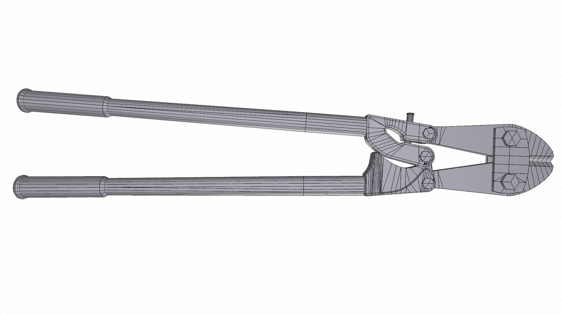 Bolt Cutter Low Poly Low-poly 3D model_26