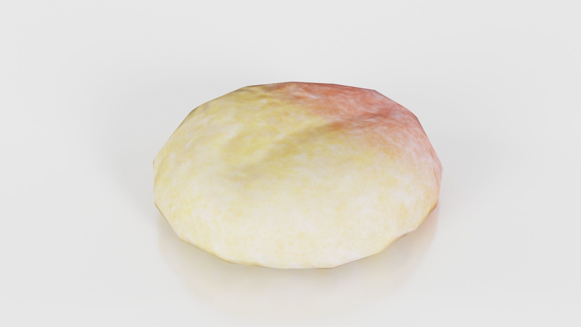 Dual Color Low-poly 3D model_21