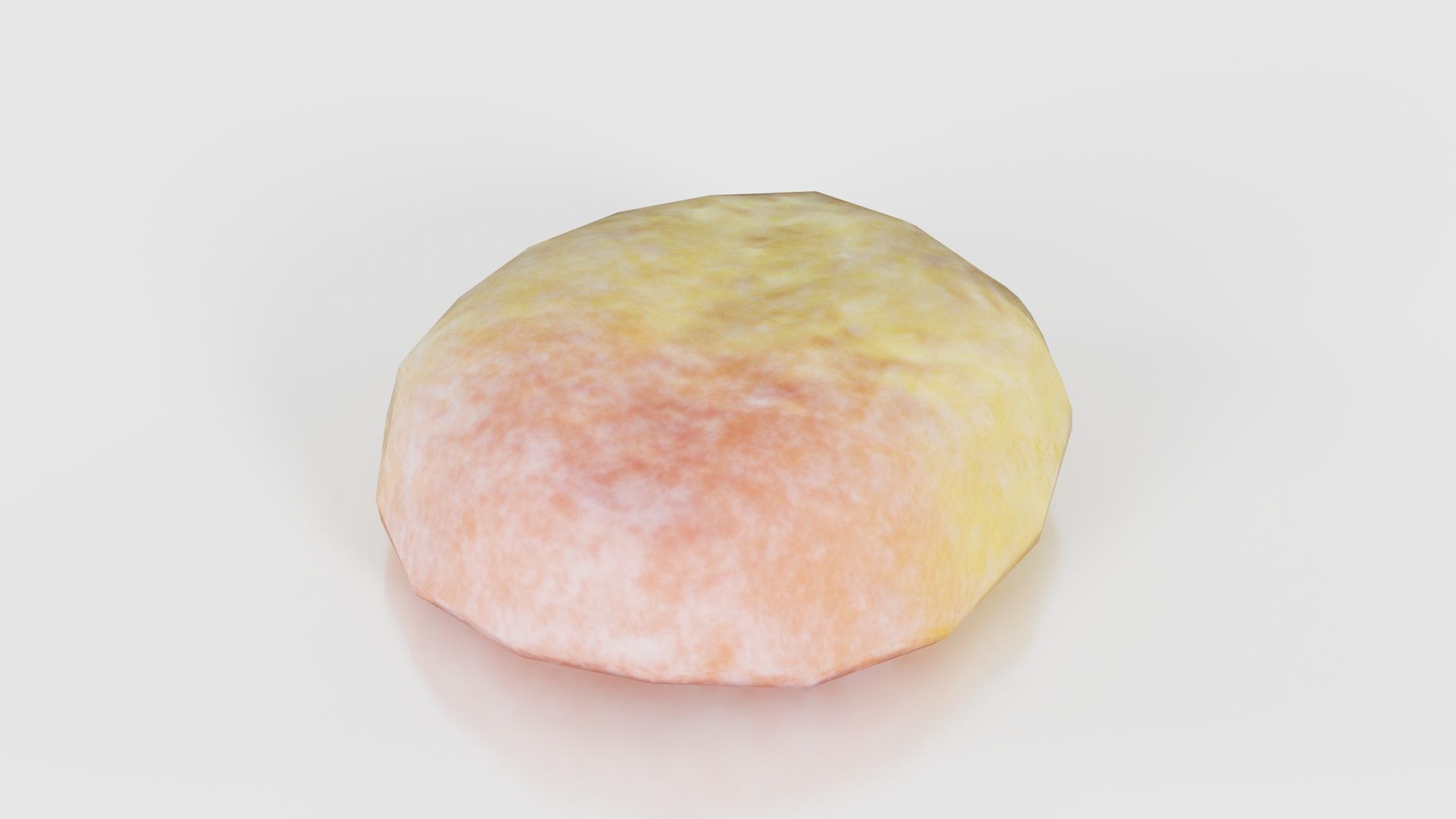 Dual Color Low-poly 3D model_16