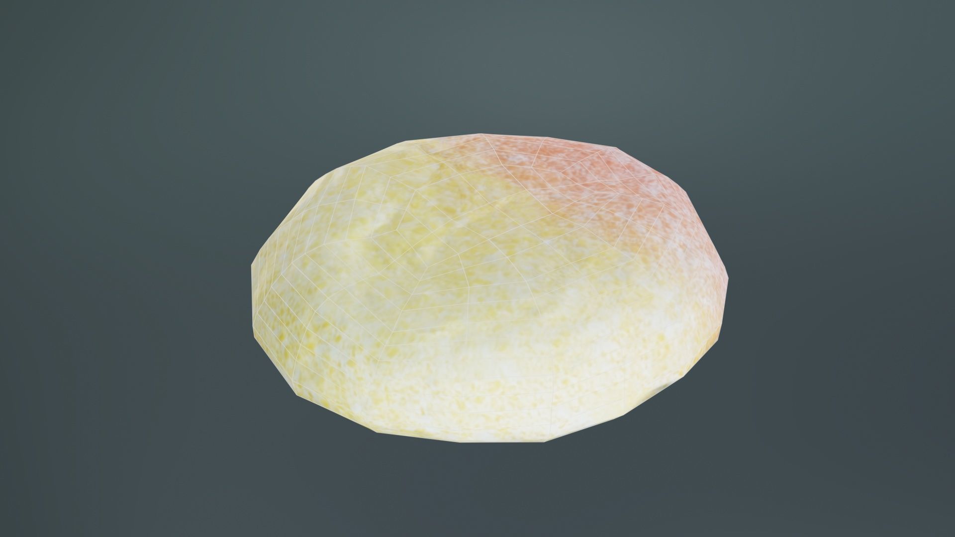 Dual Color Low-poly 3D model_10