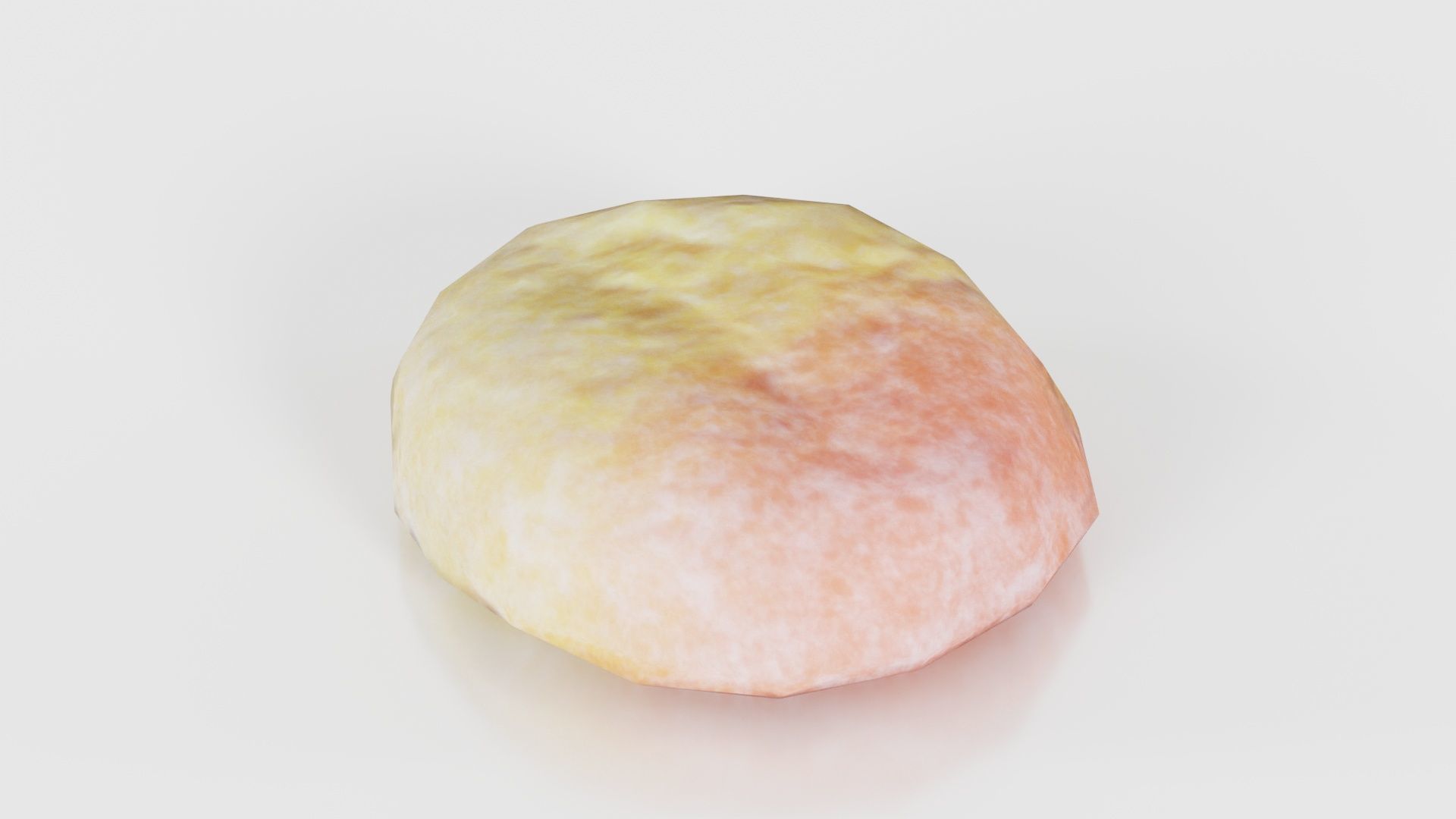 Dual Color Low-poly 3D model_18