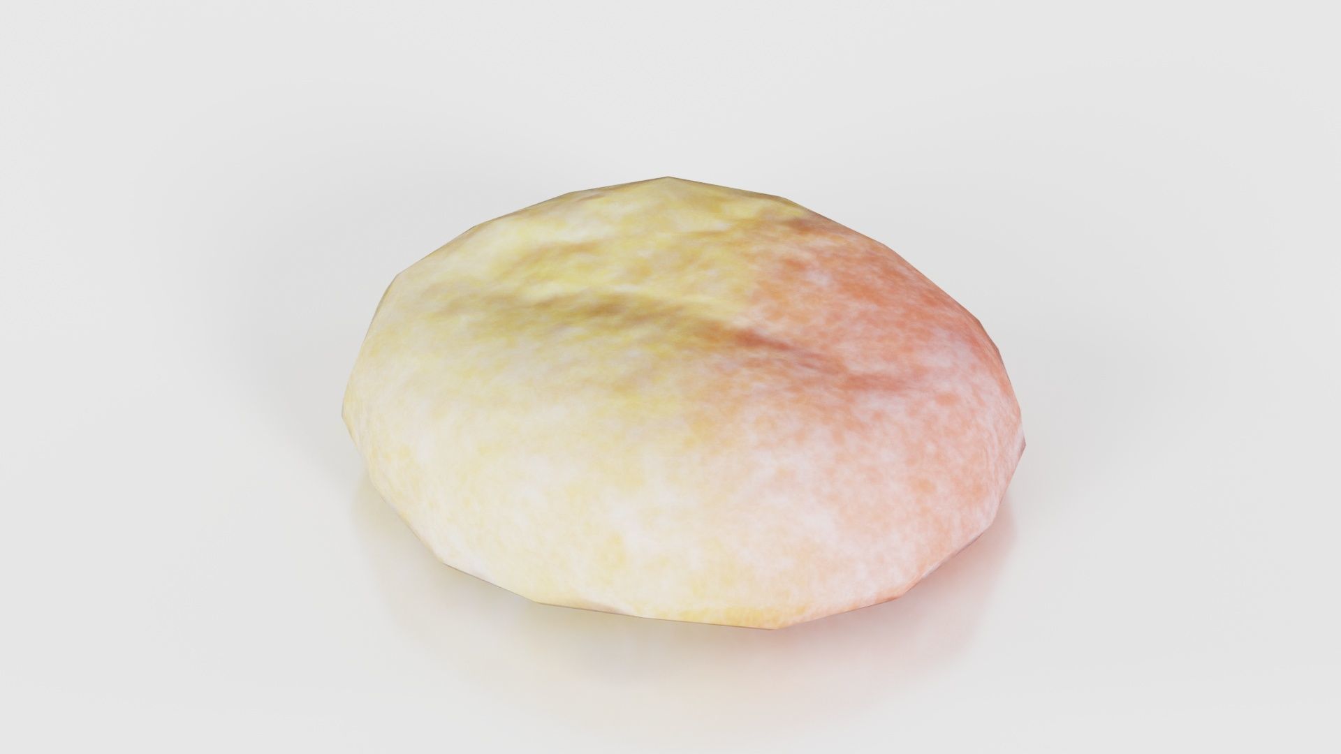 Dual Color Low-poly 3D model_19