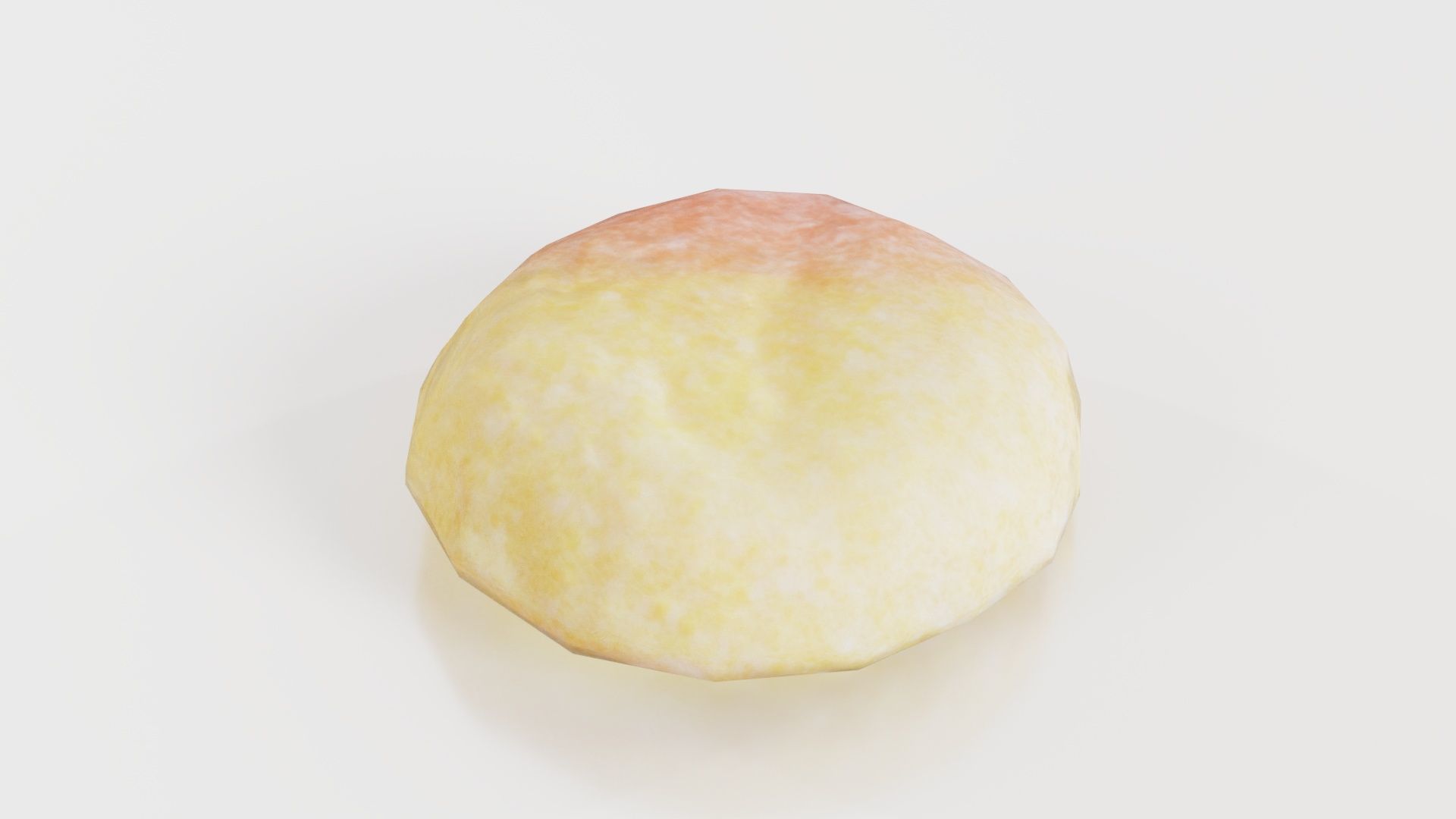 Dual Color Low-poly 3D model_4