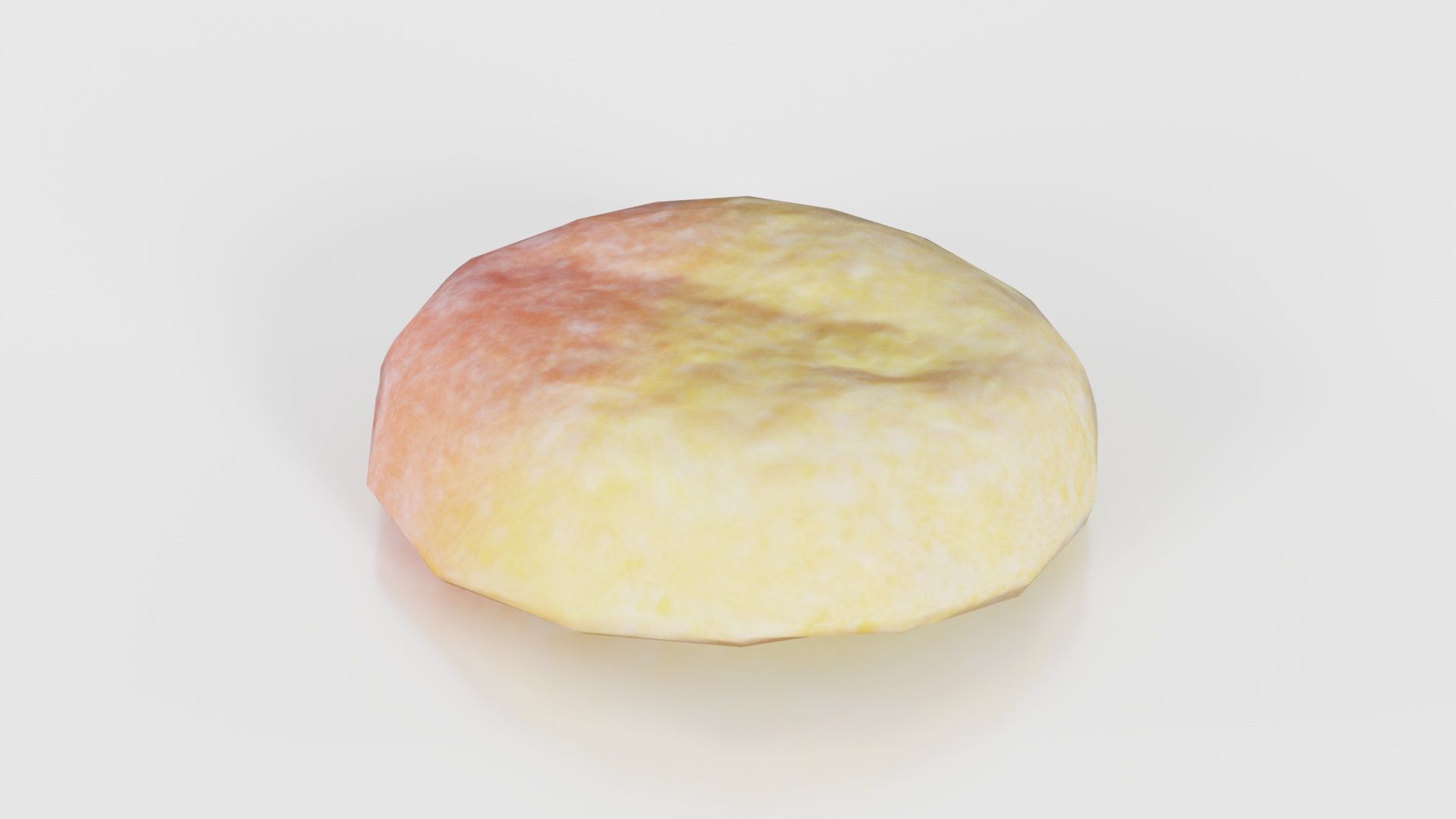 Dual Color Low-poly 3D model_25