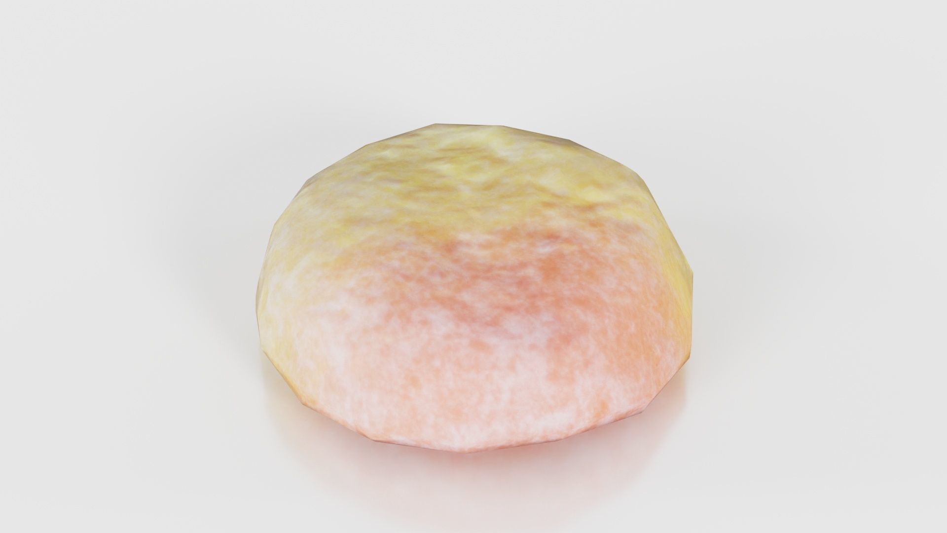 Dual Color Low-poly 3D model_17