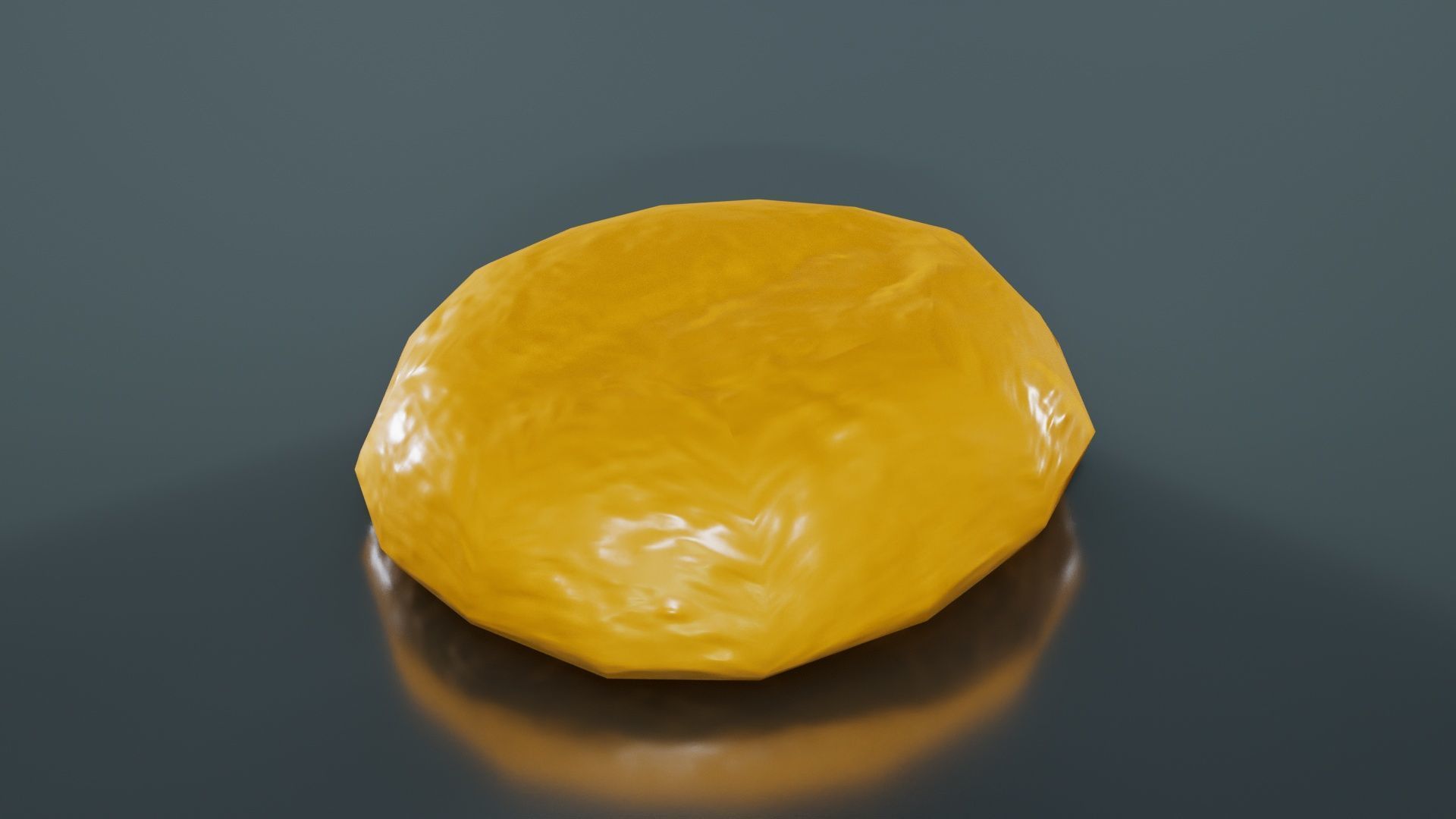 Dual Color Low-poly 3D model_12