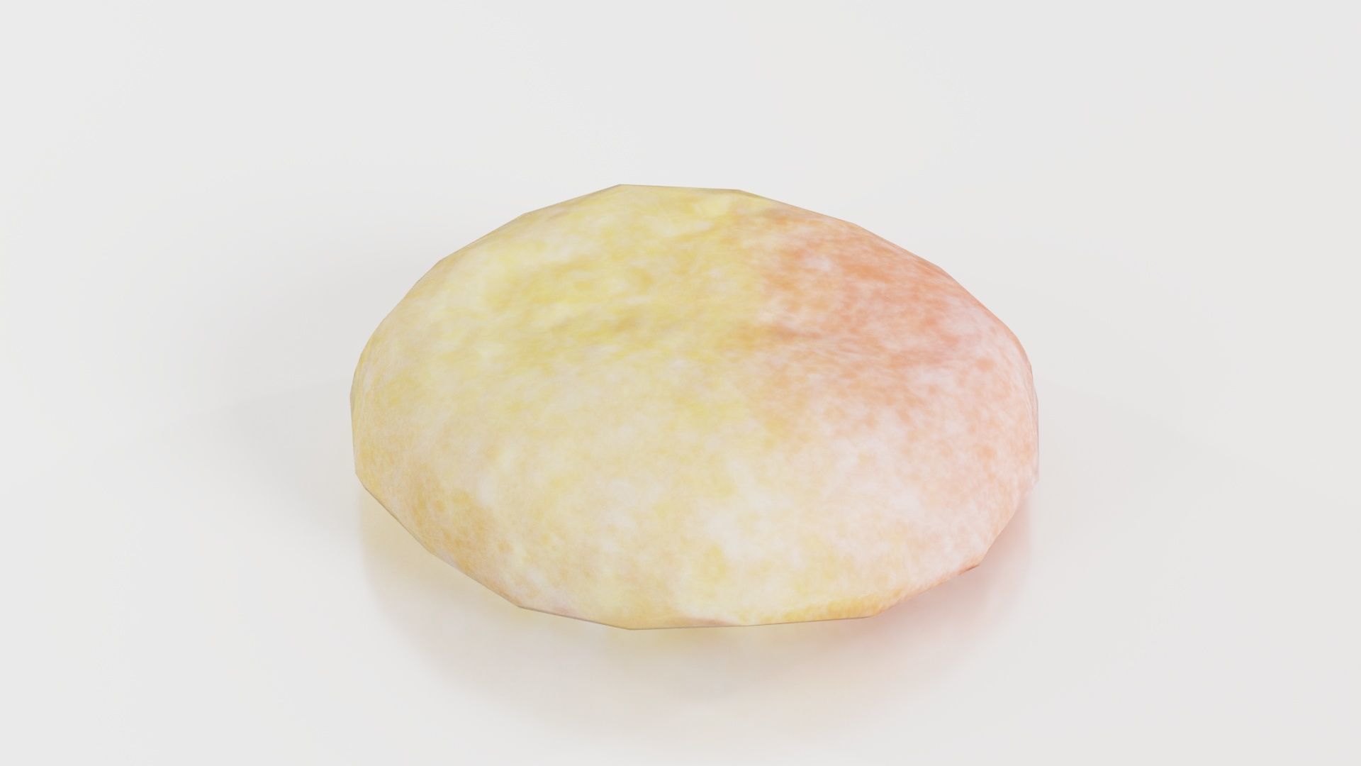 Dual Color Low-poly 3D model_8