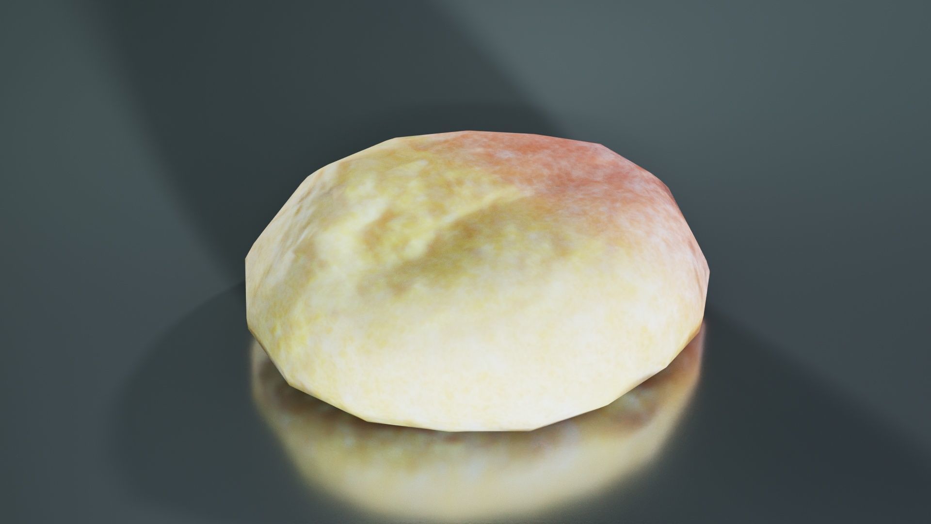 Dual Color Low-poly 3D model_7