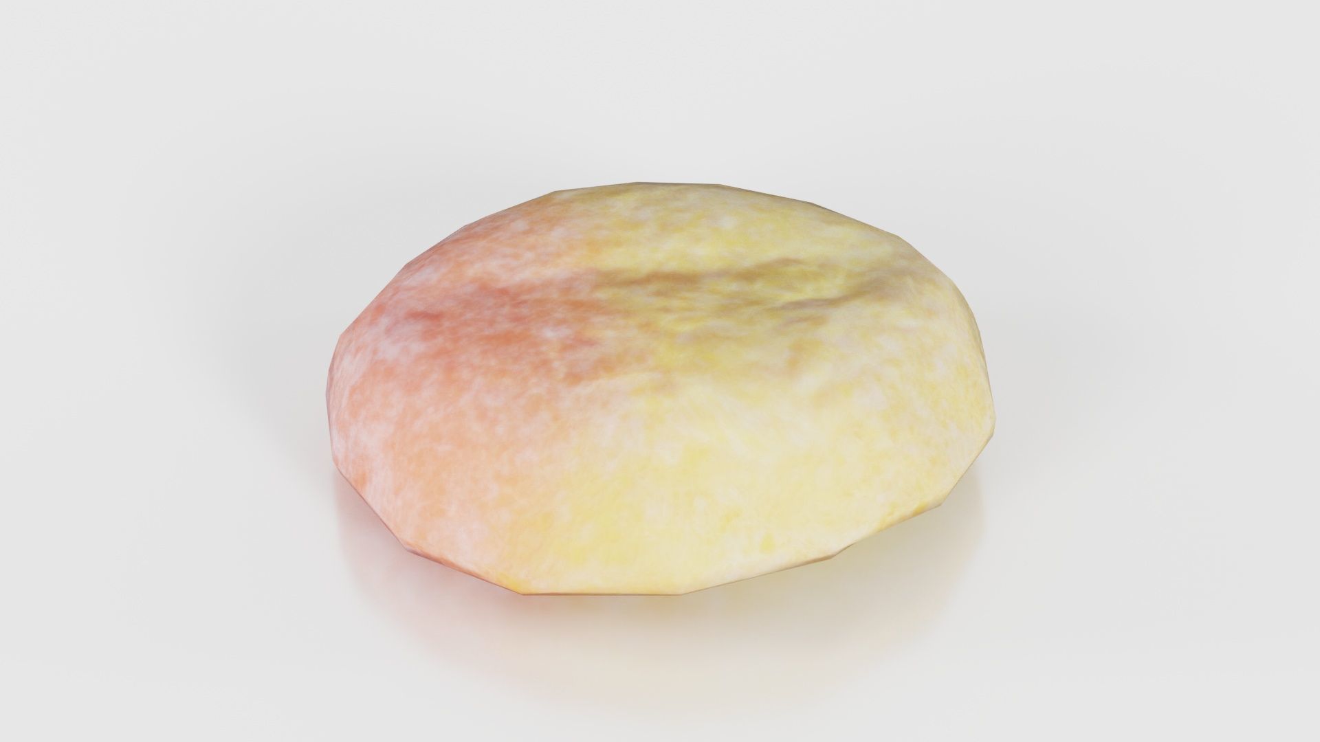 Dual Color Low-poly 3D model_26