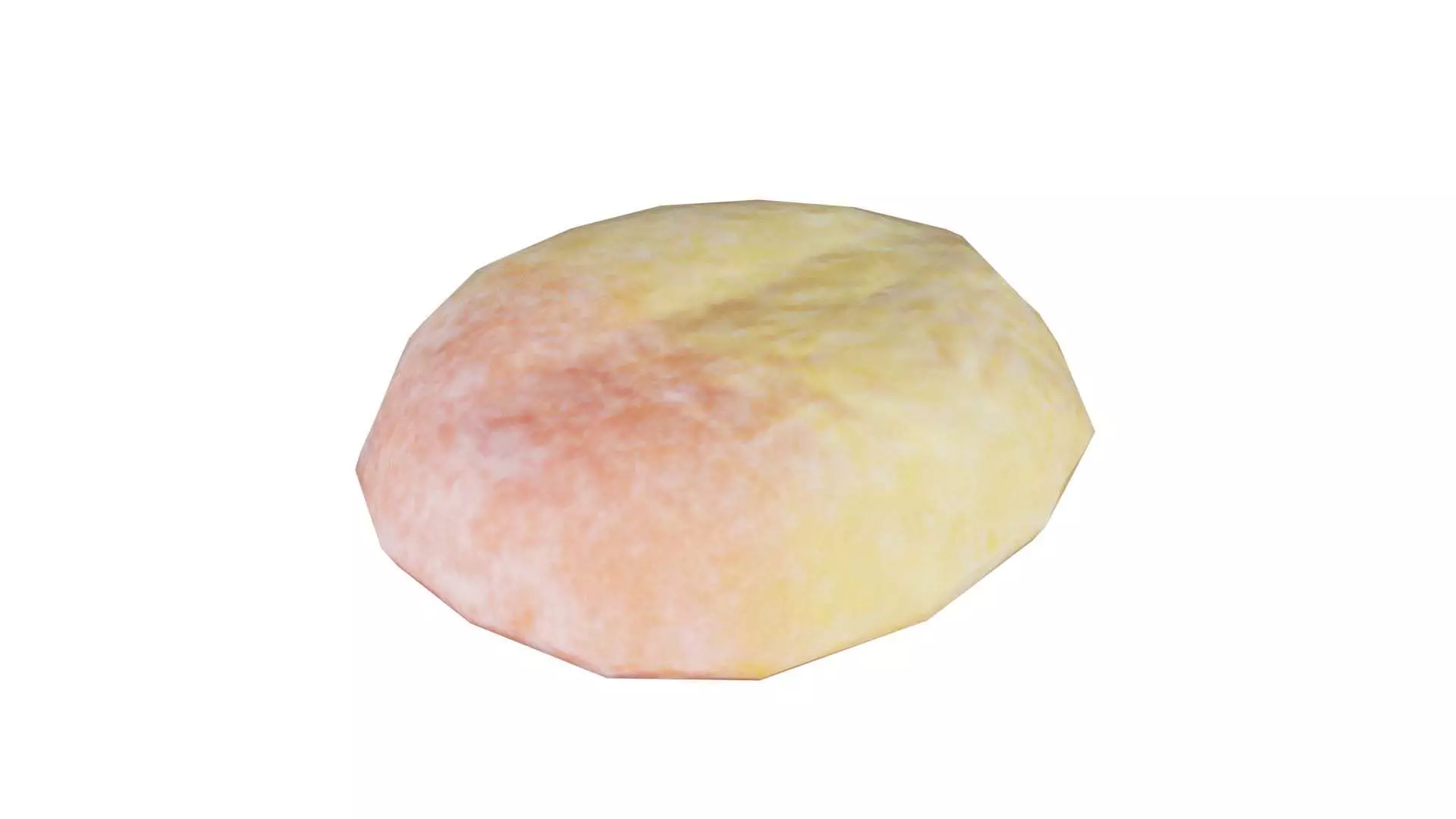 Dual Color Low-poly 3D model_0