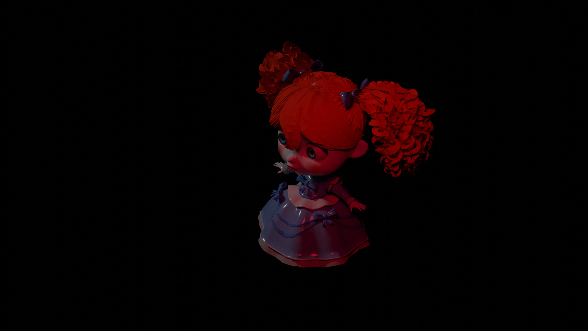 POPPYPLAYTIME POPPY RIGGED MODEL 3D model_1