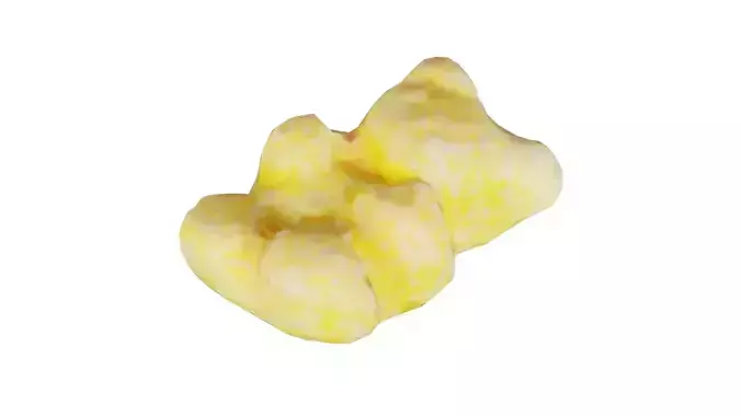 Gummy Bear Low-poly 3D model