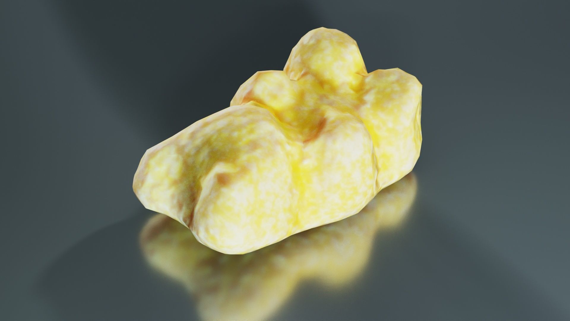 Gummy Bear Low-poly 3D model_7