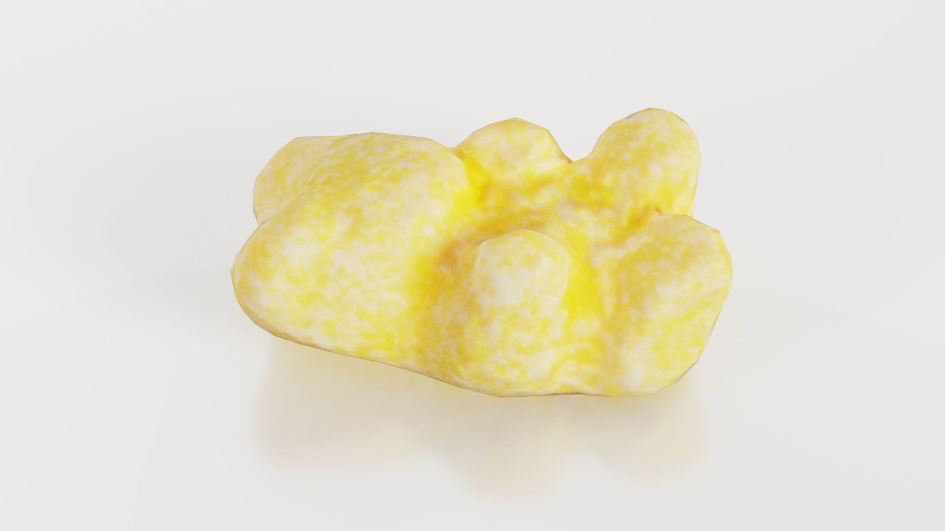 Gummy Bear Low-poly 3D model_1