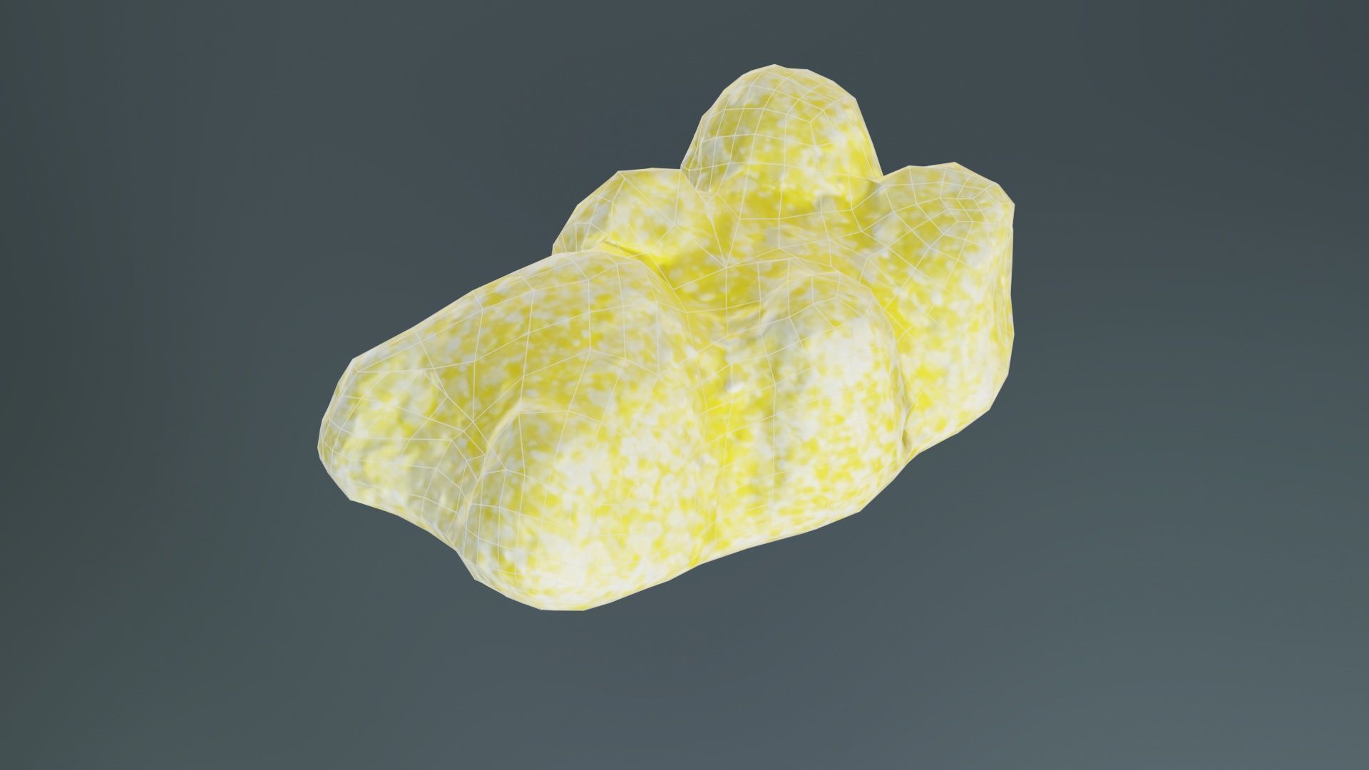 Gummy Bear Low-poly 3D model_10