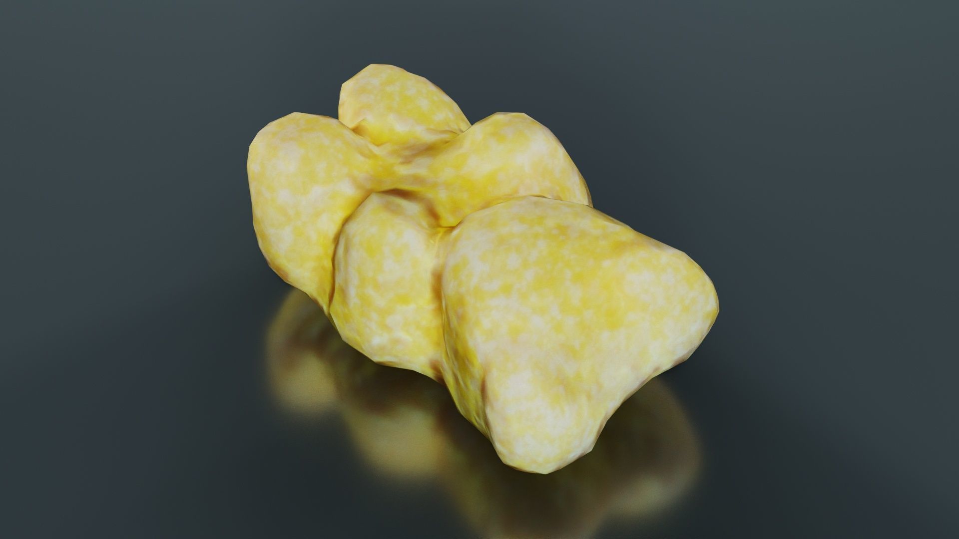 Gummy Bear Low-poly 3D model_4