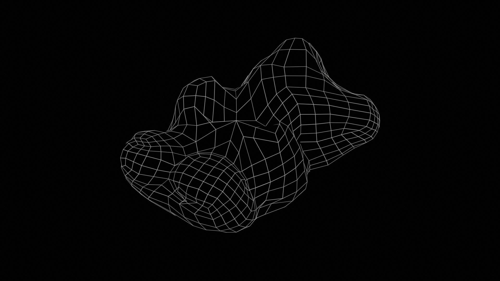 Gummy Bear Low-poly 3D model_11