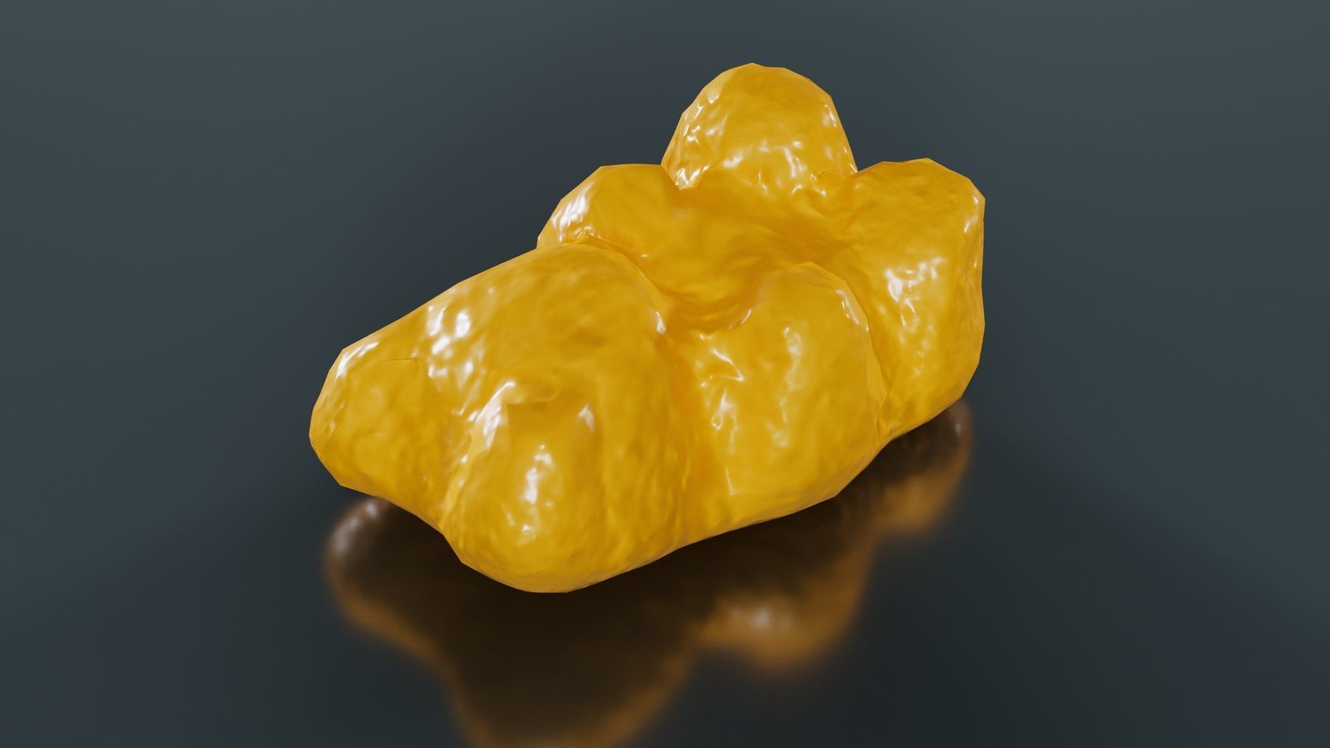 Gummy Bear Low-poly 3D model_13