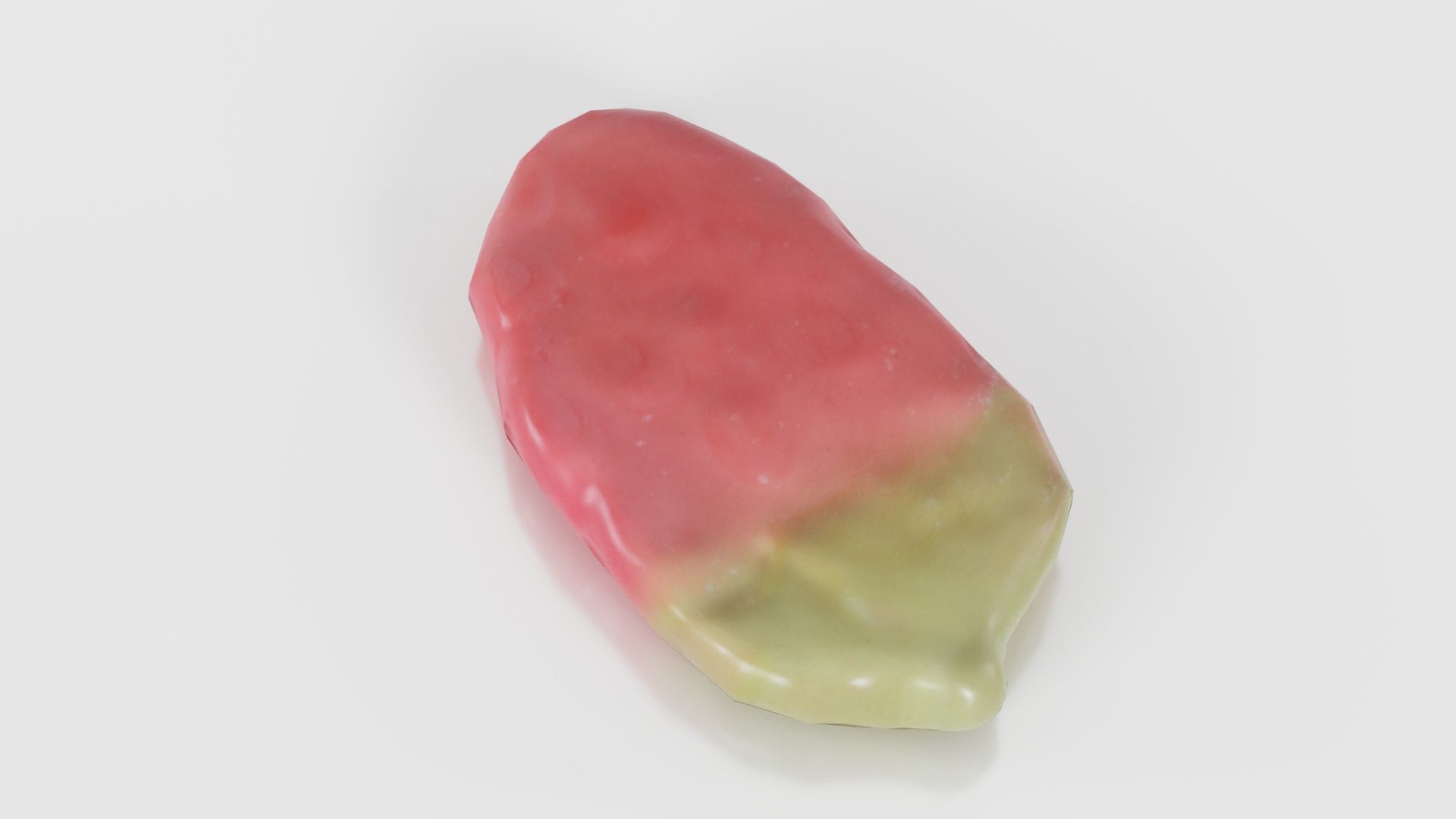 Jelly Strawberry Low-poly 3D model_24