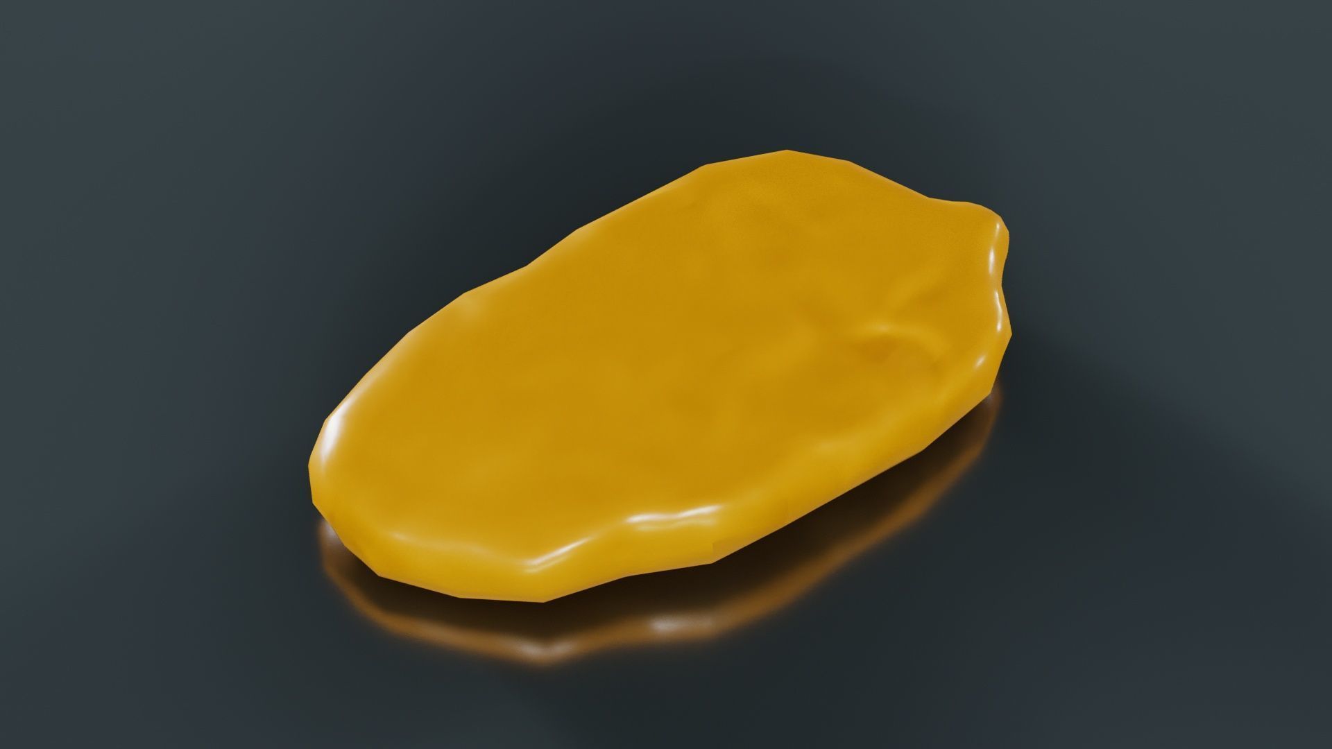 Jelly Strawberry Low-poly 3D model_12