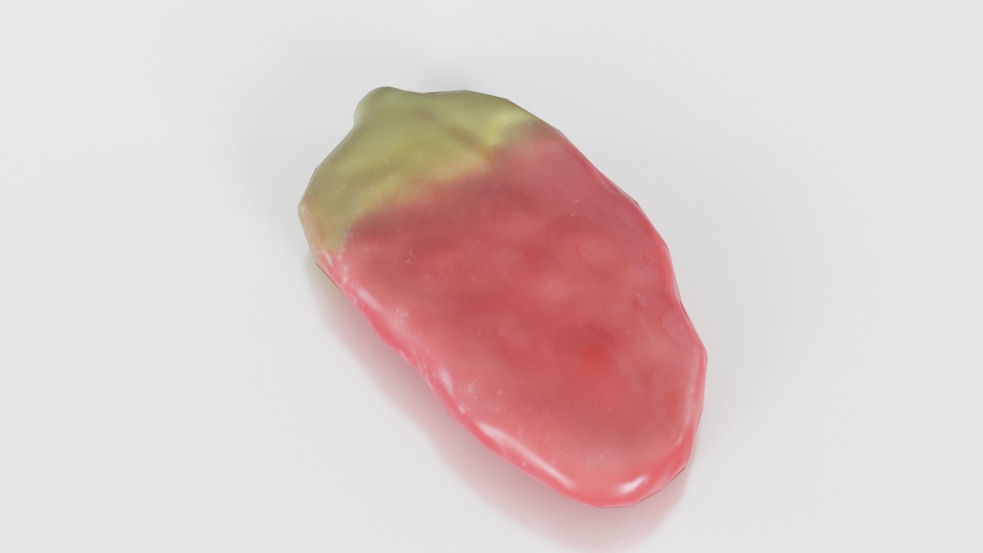 Jelly Strawberry Low-poly 3D model_18