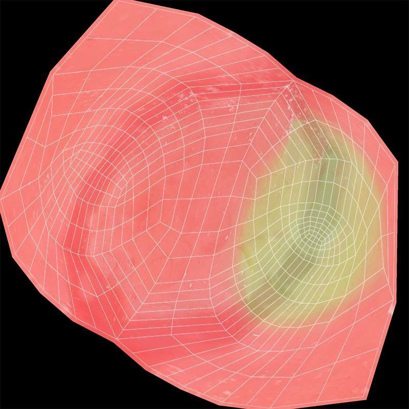 Jelly Strawberry Low-poly 3D model_14