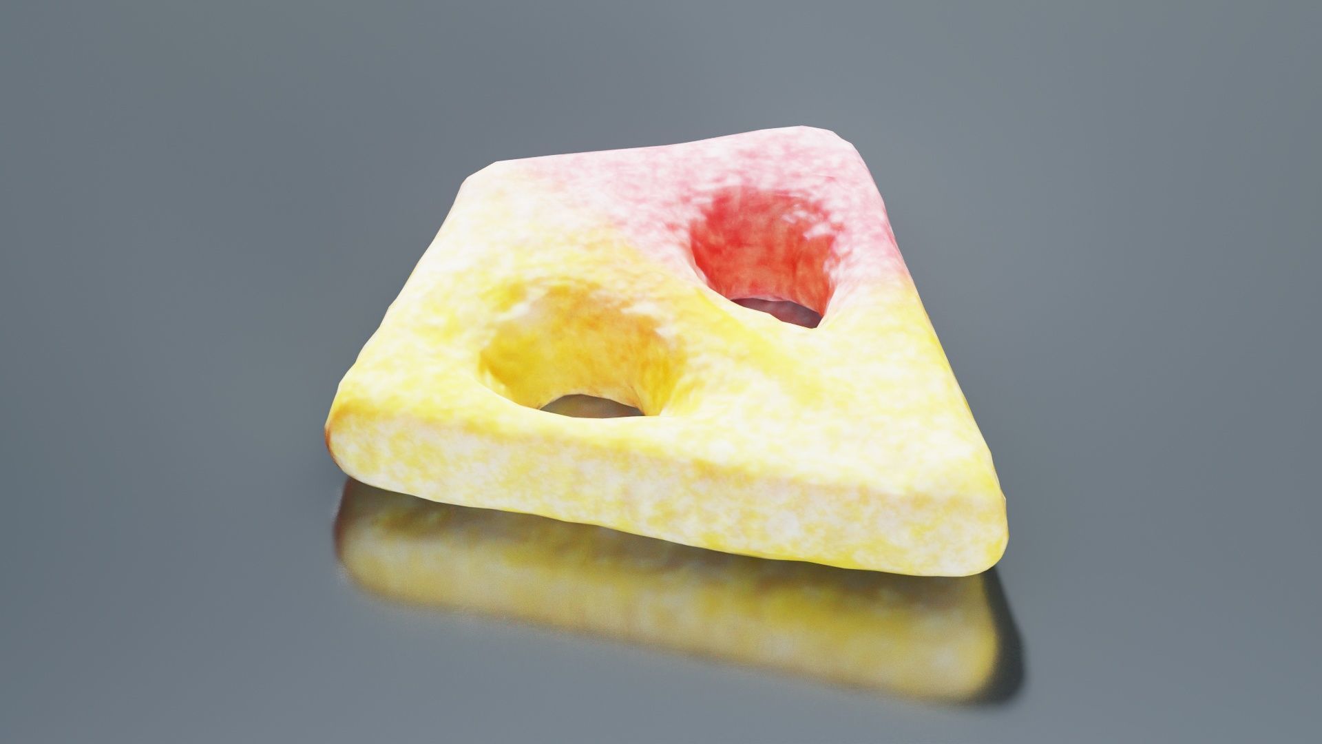 Kite Low-poly 3D model_5