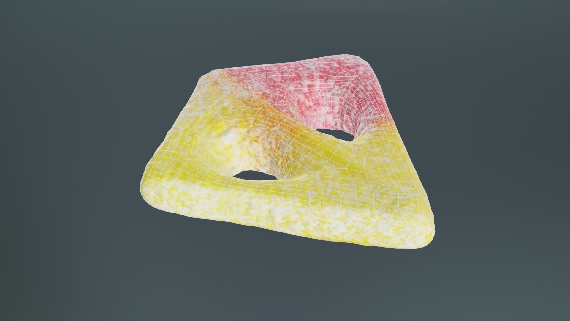 Kite Low-poly 3D model_9