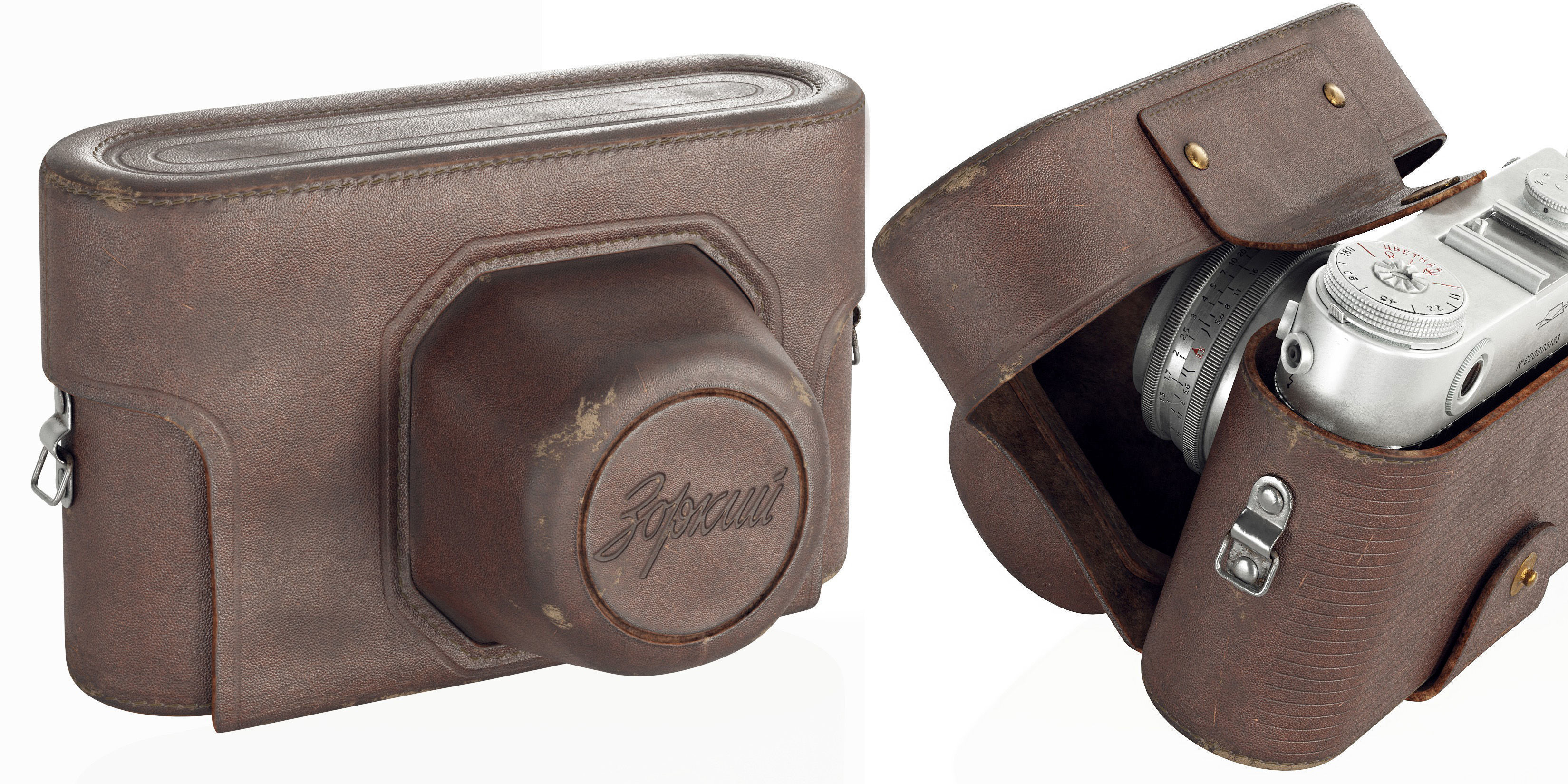 Zorki-6 camera in a case 3D model_3