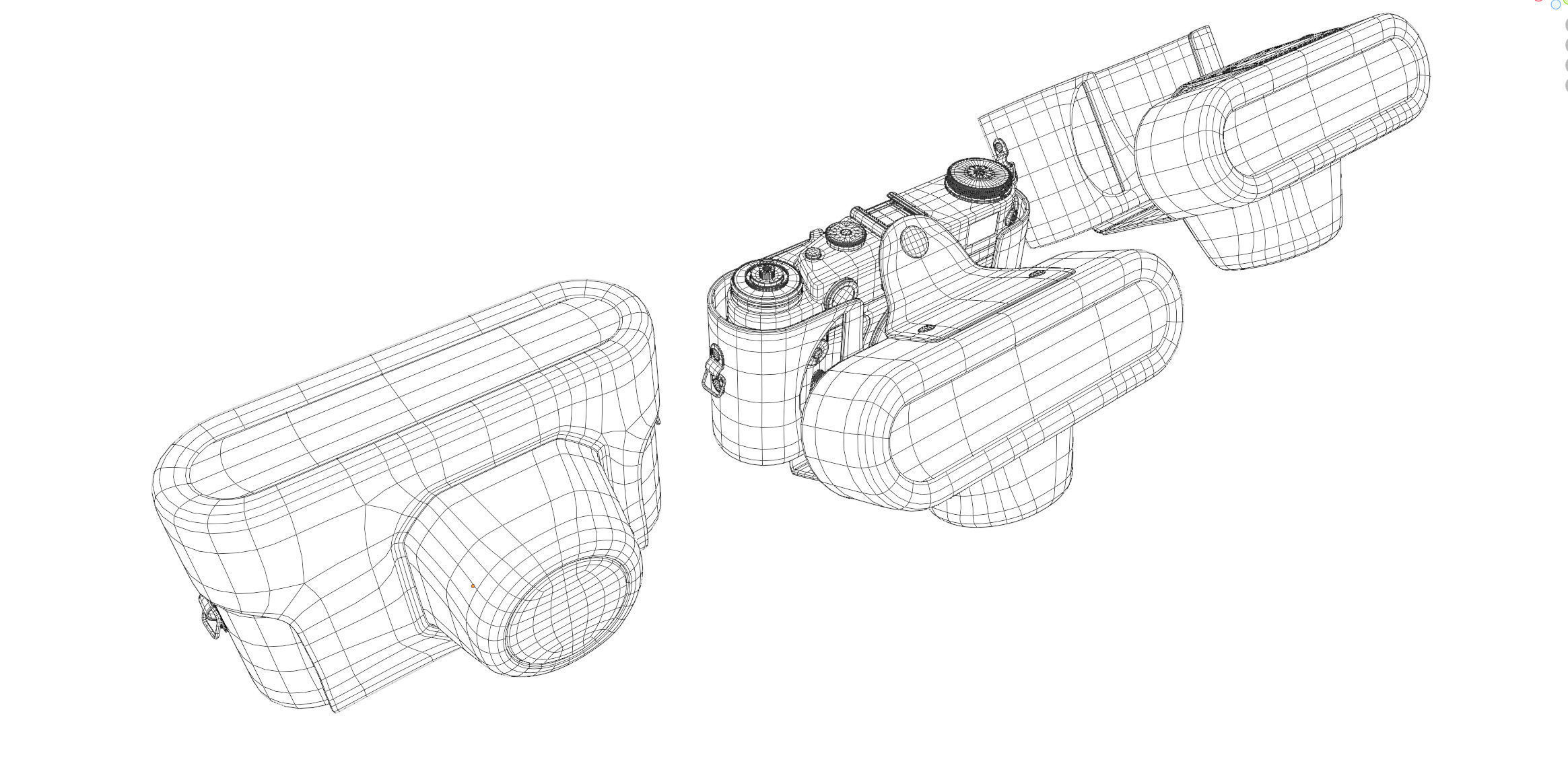 Zorki-6 camera in a case 3D model_23