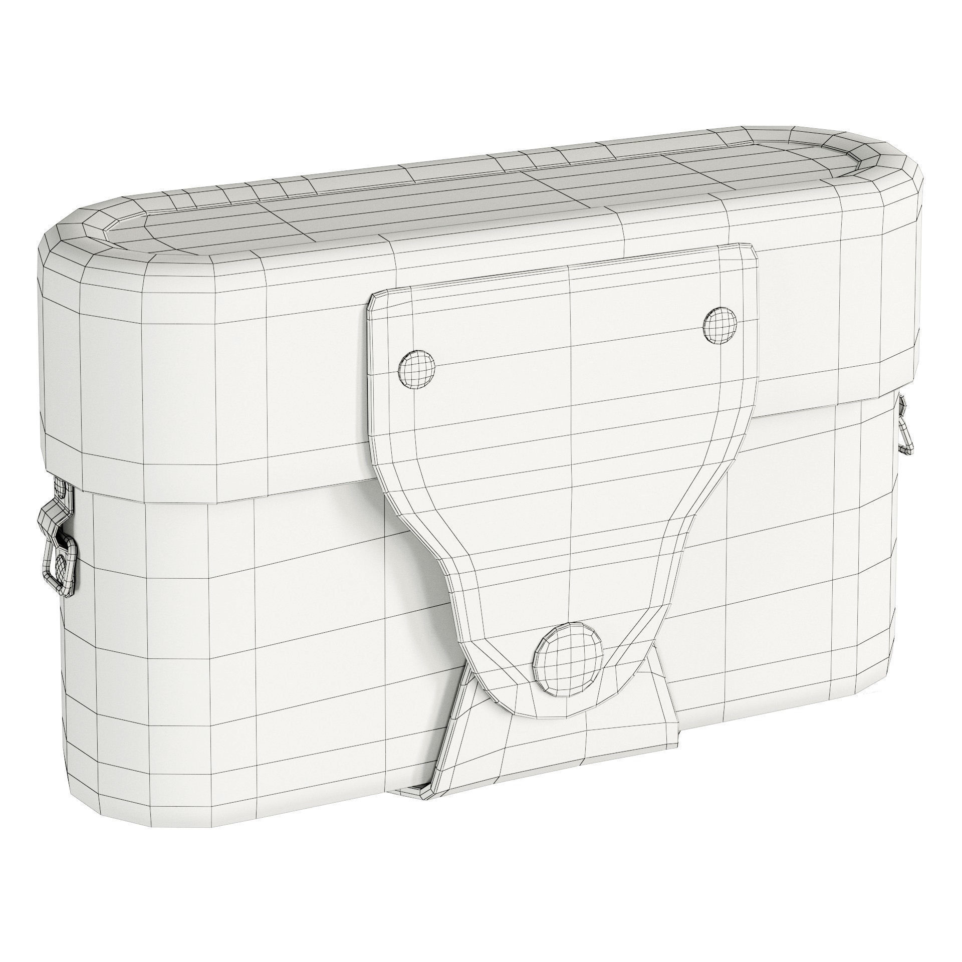 Zorki-6 camera in a case 3D model_9