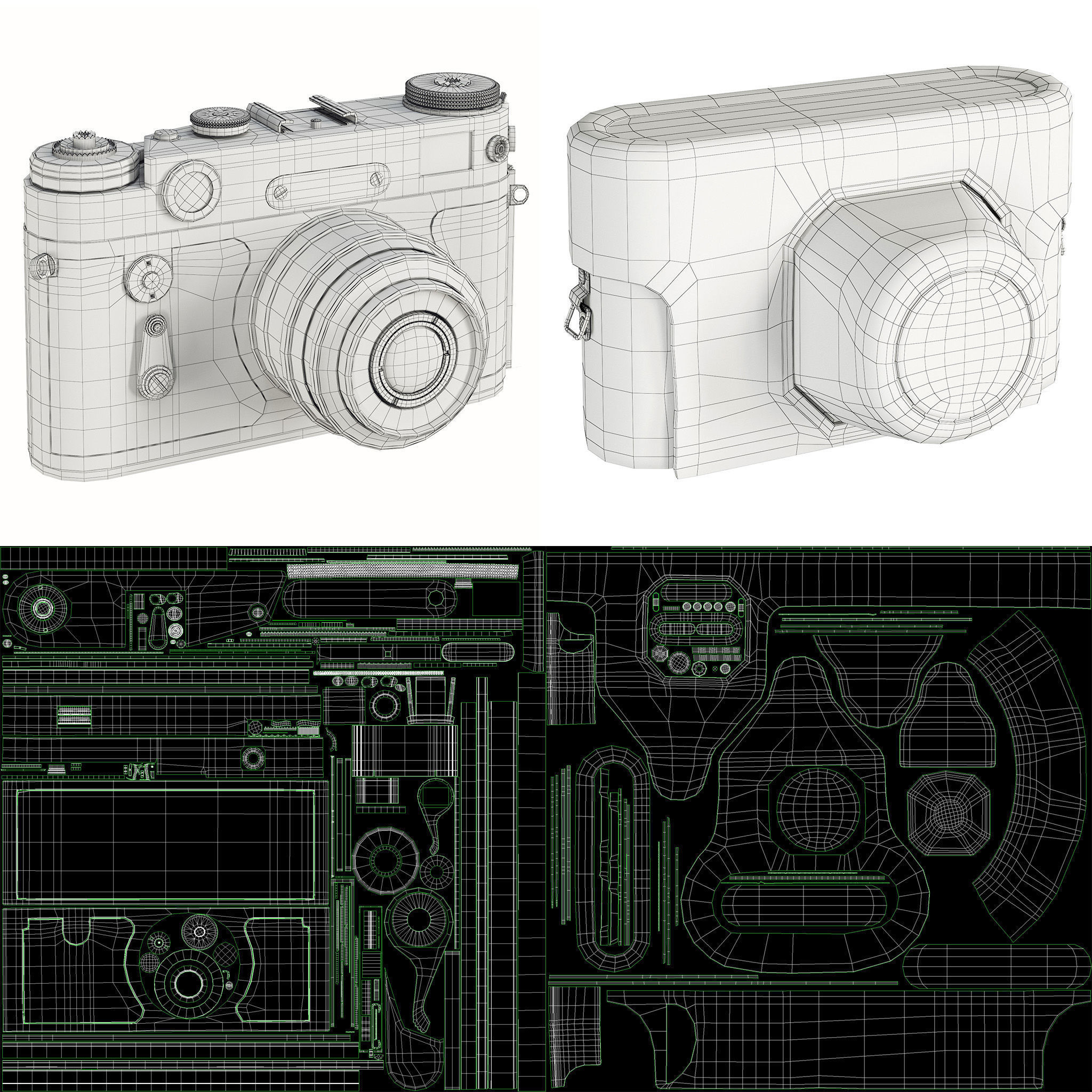 Zorki-6 camera in a case 3D model_19
