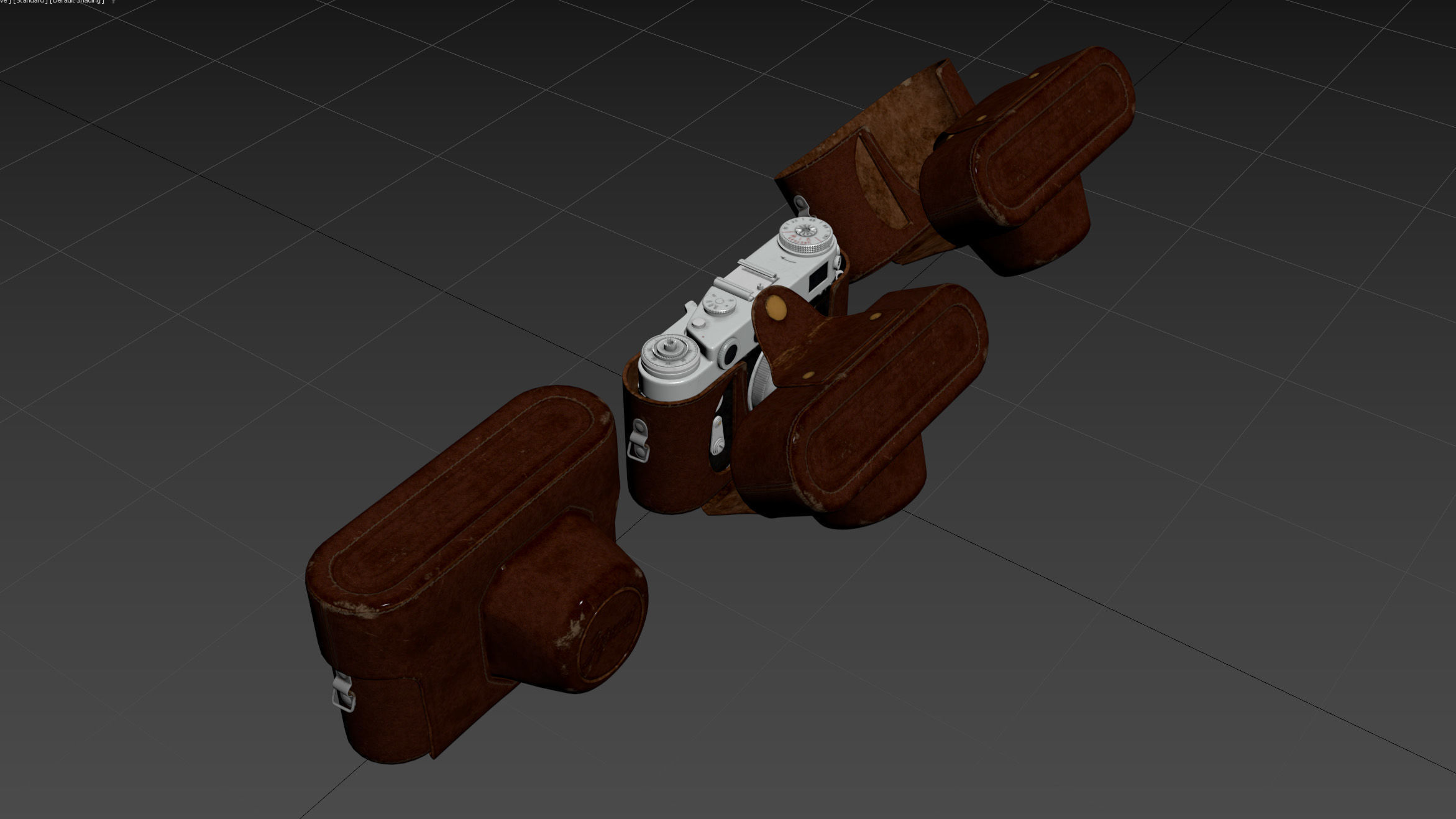 Zorki-6 camera in a case 3D model_20