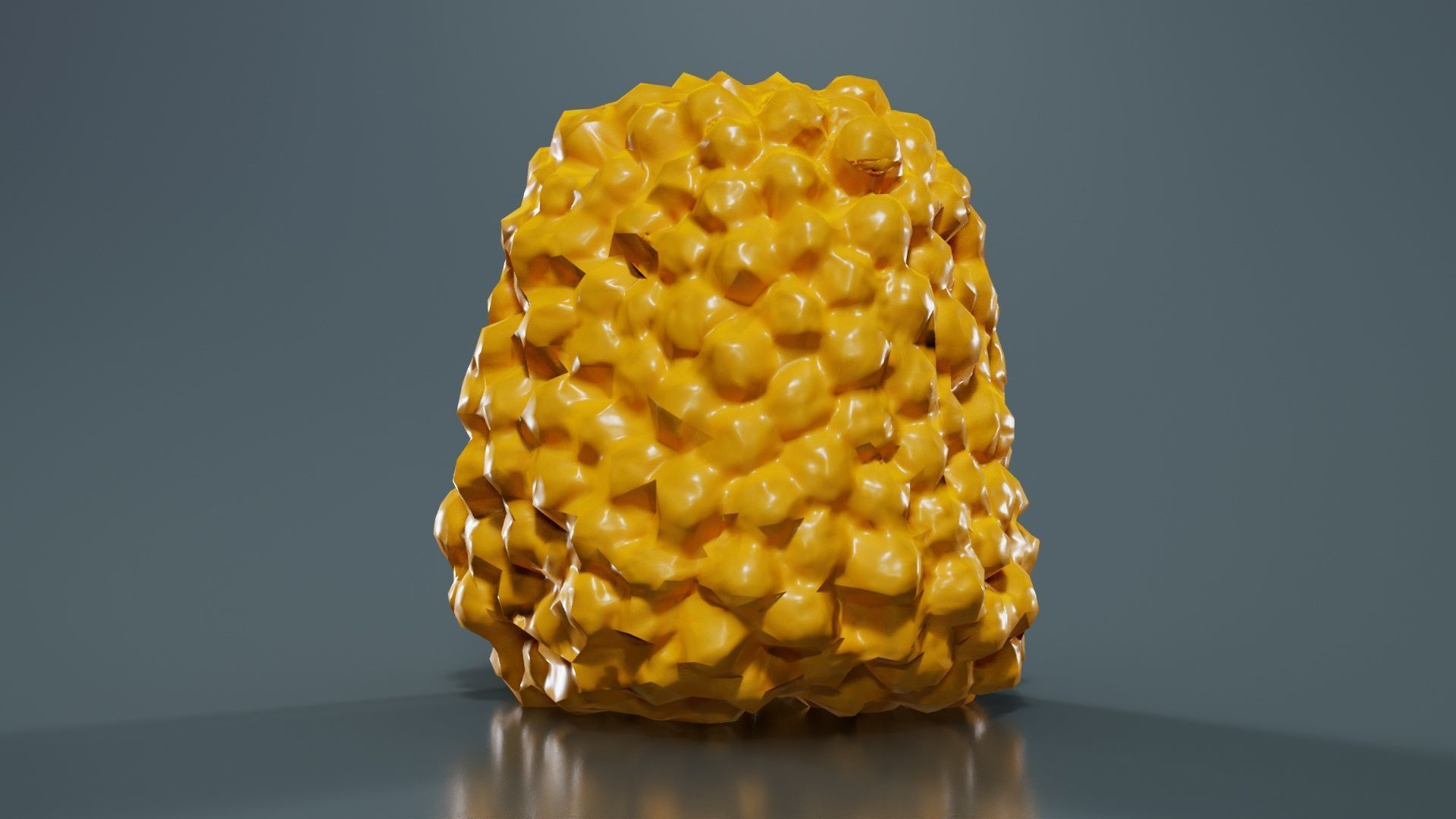 Strawberry Low-poly 3D model_13