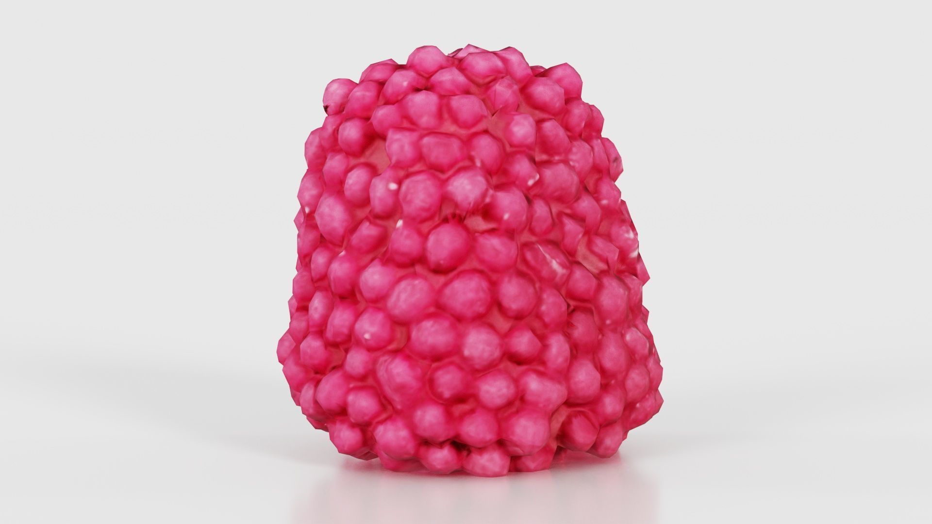 Strawberry Low-poly 3D model_17