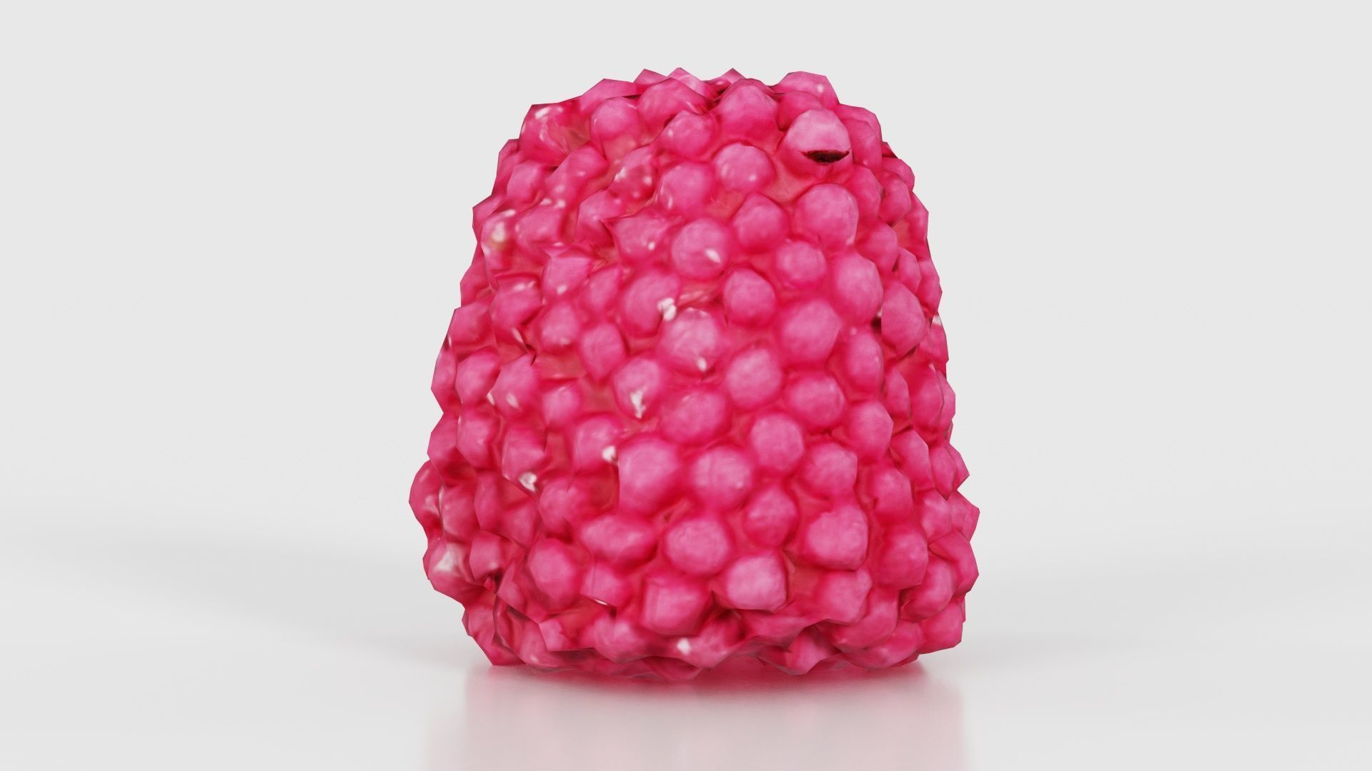 Strawberry Low-poly 3D model_21