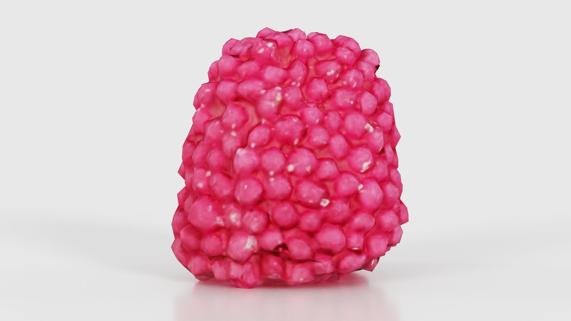 Strawberry Low-poly 3D model_23