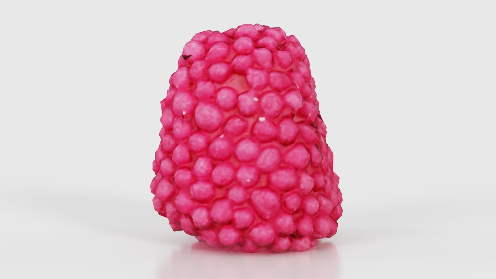 Strawberry Low-poly 3D model_18