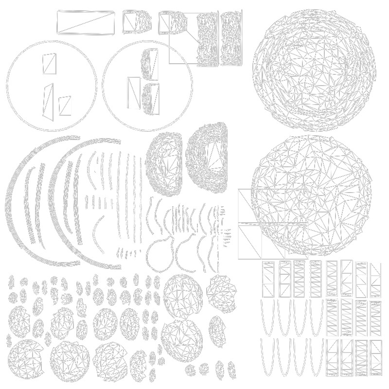 baby bouncer  Low-poly 3D model_10