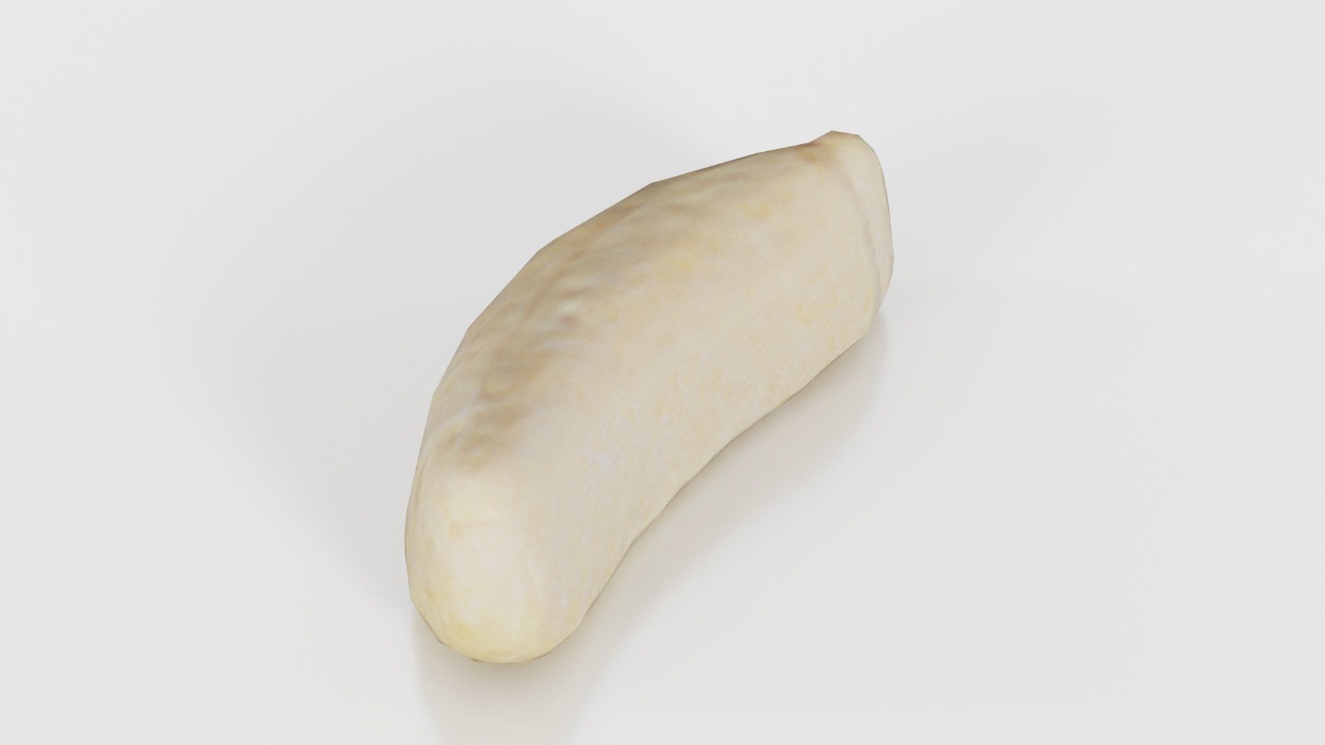 Sweet Banana Low-poly 3D model_16